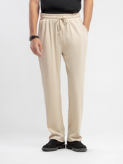 Textured Co-ord Set Trousers - FMBCS5-061