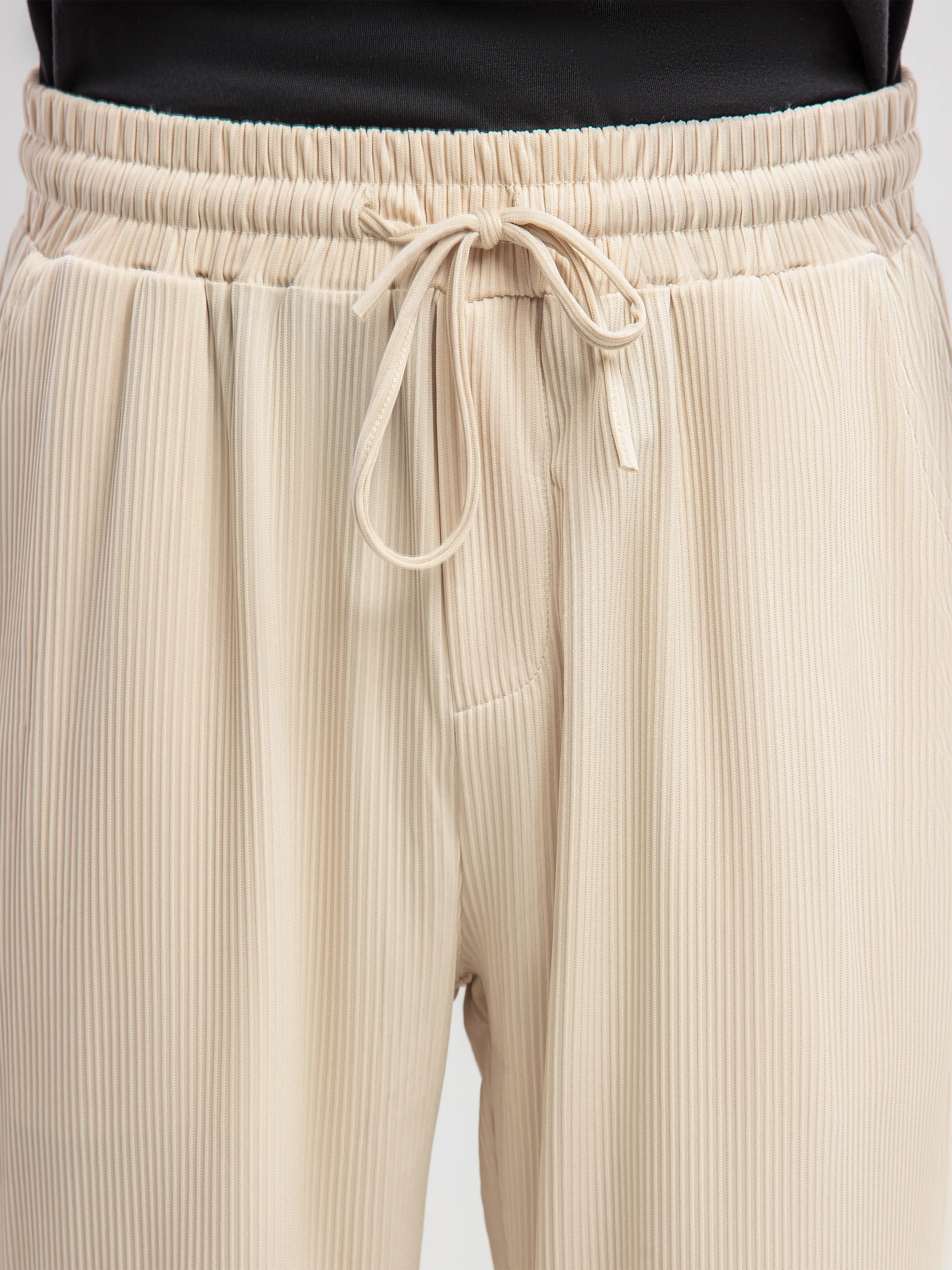 Textured Co-ord Set Trousers - FMBCS5-061