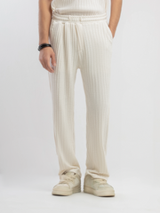 Textured Co-ord Set Trousers - FMBCS5-080