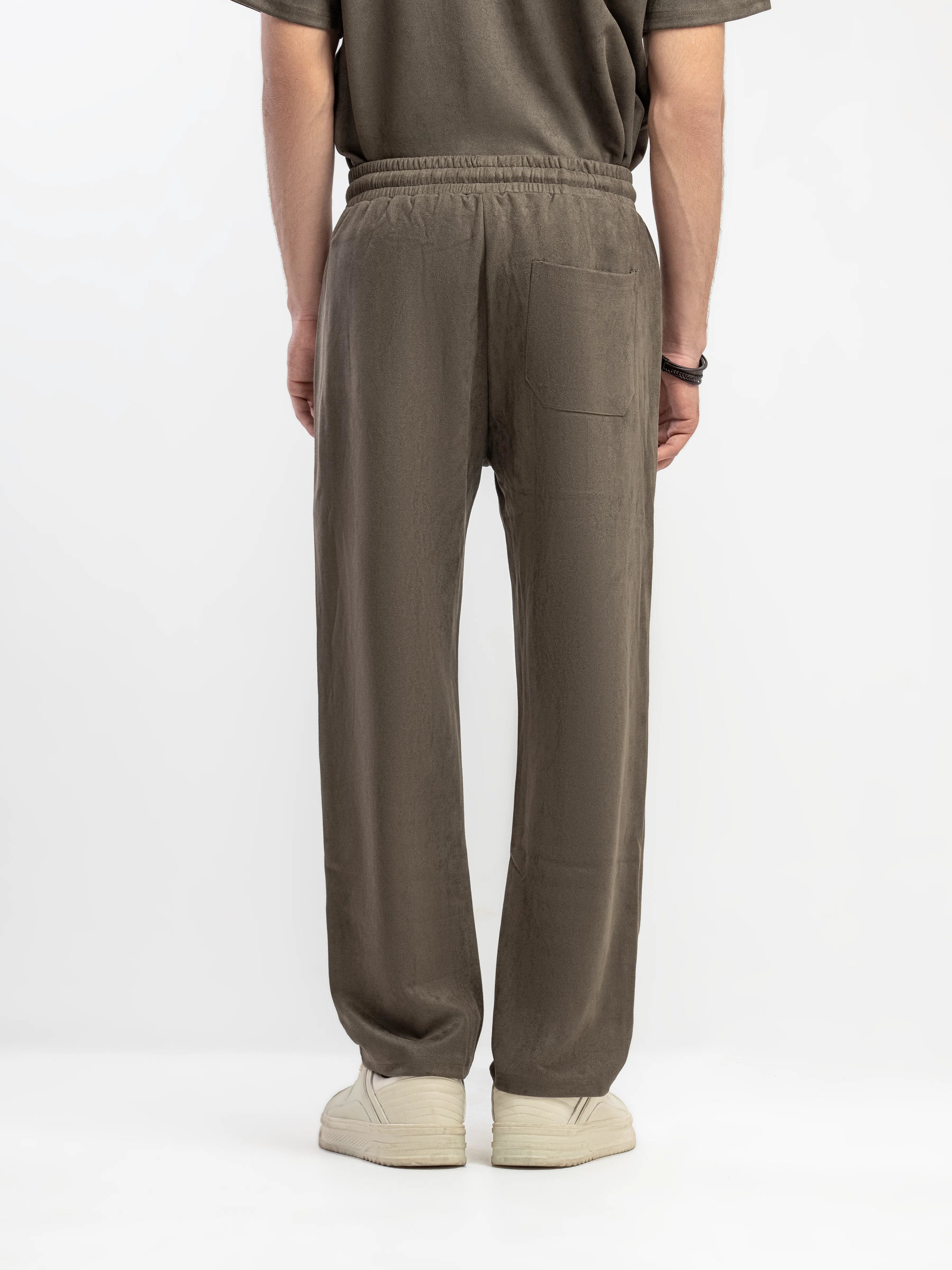 Suede Co-ord Set Trousers - FMBCS5-082