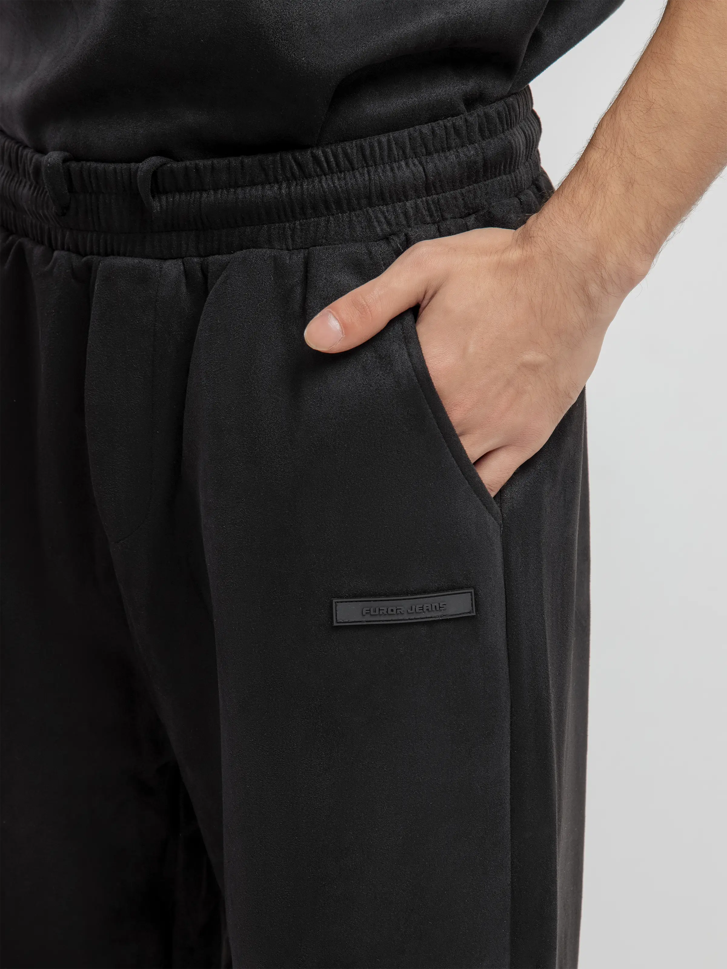 Suede Co-ord Set Trousers - FMBCS5-083