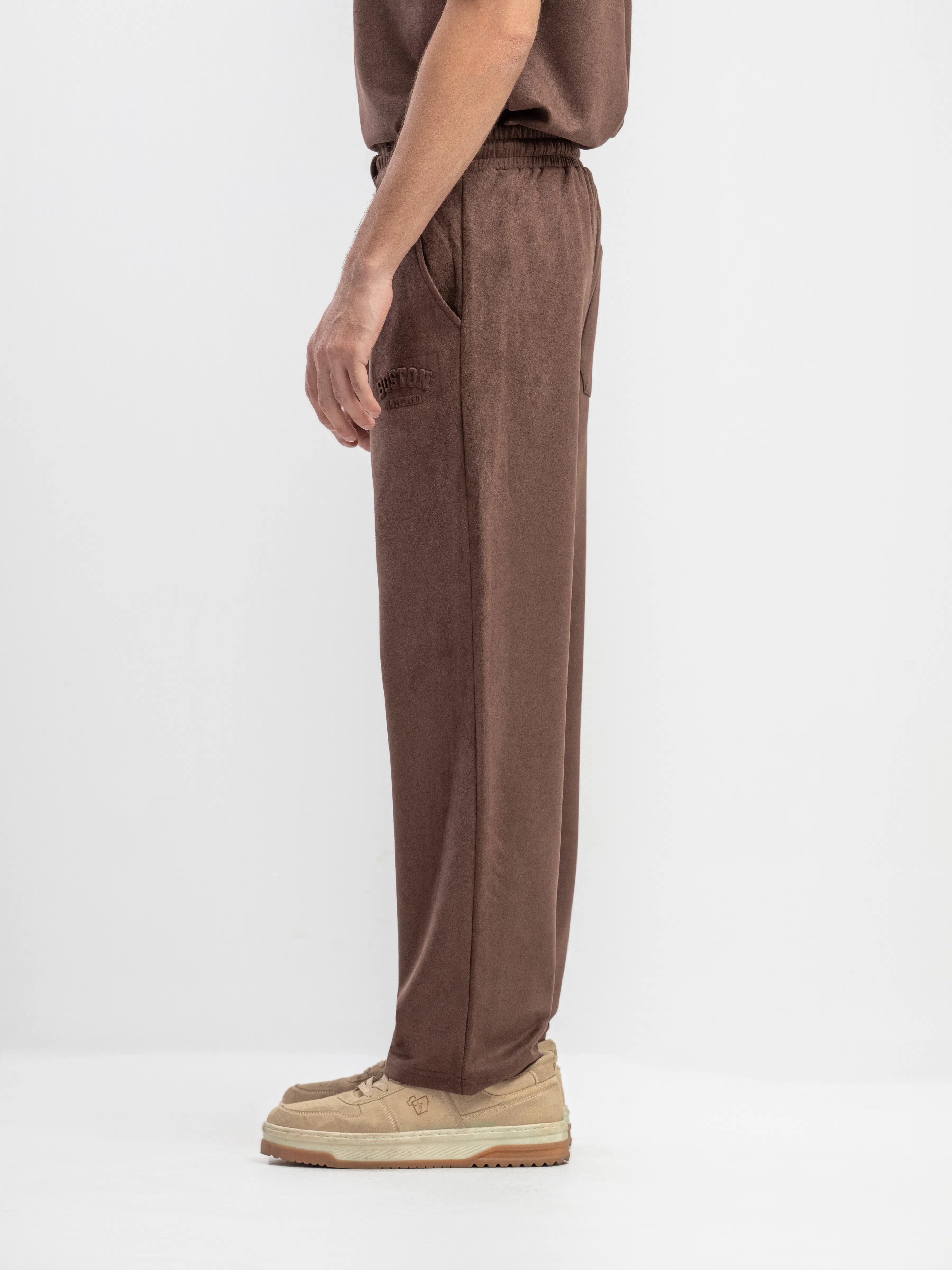 Suede Co-ord Set Trousers - FMBCS5-085