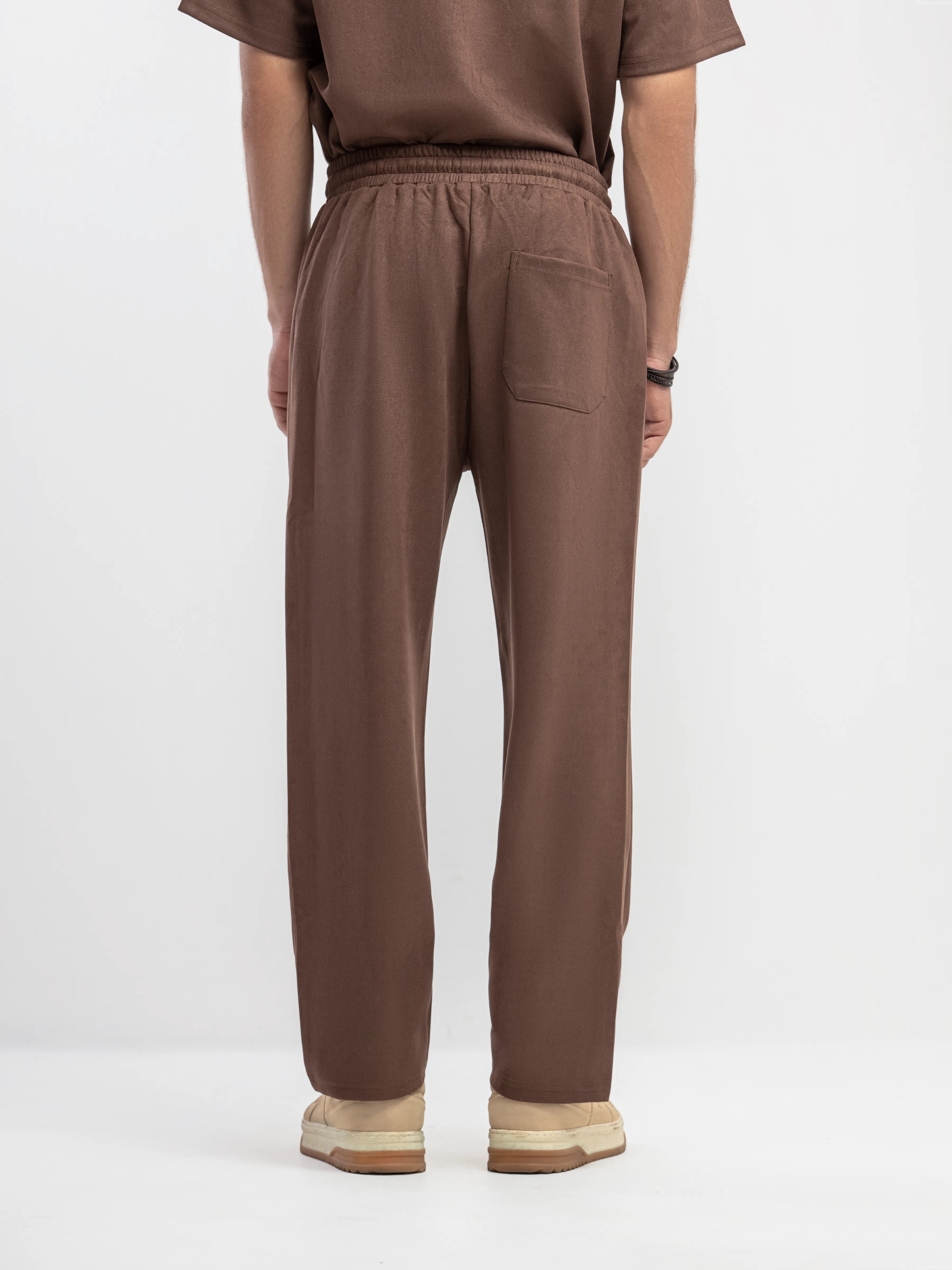 Suede Co-ord Set Trousers - FMBCS5-085