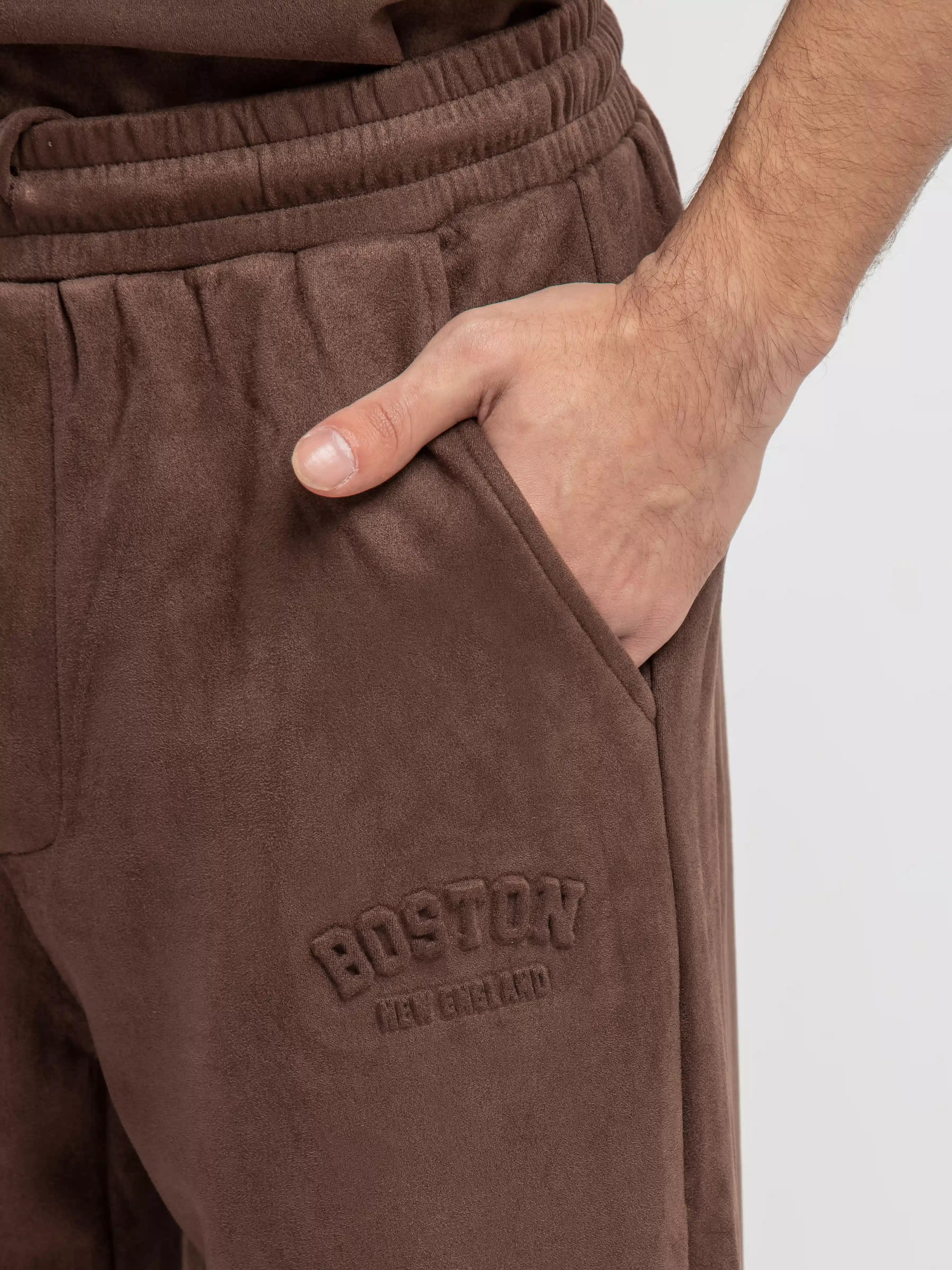 Suede Co-ord Set Trousers - FMBCS5-085