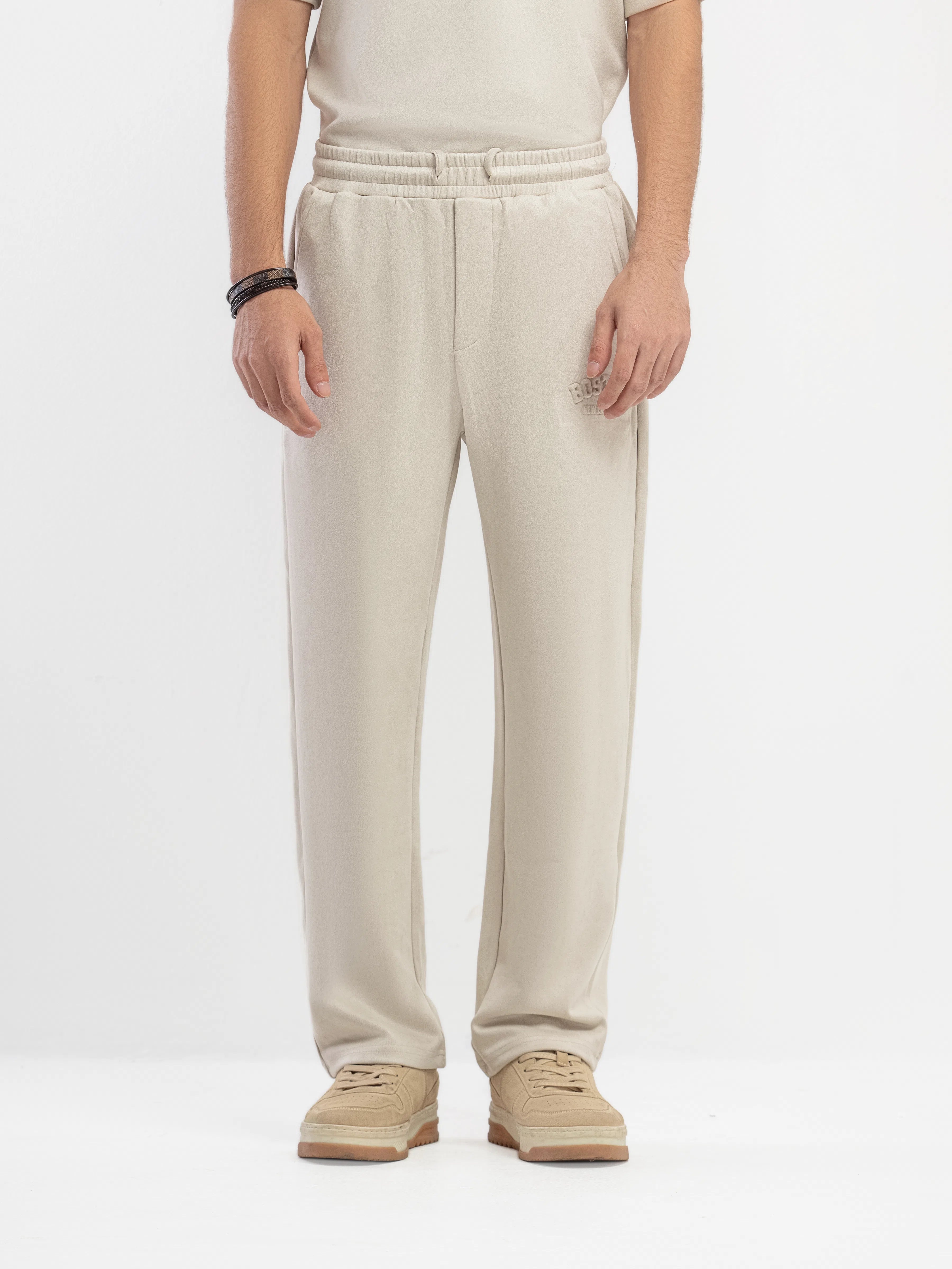 Suede Co-ord Set Trousers - FMBCS5-086