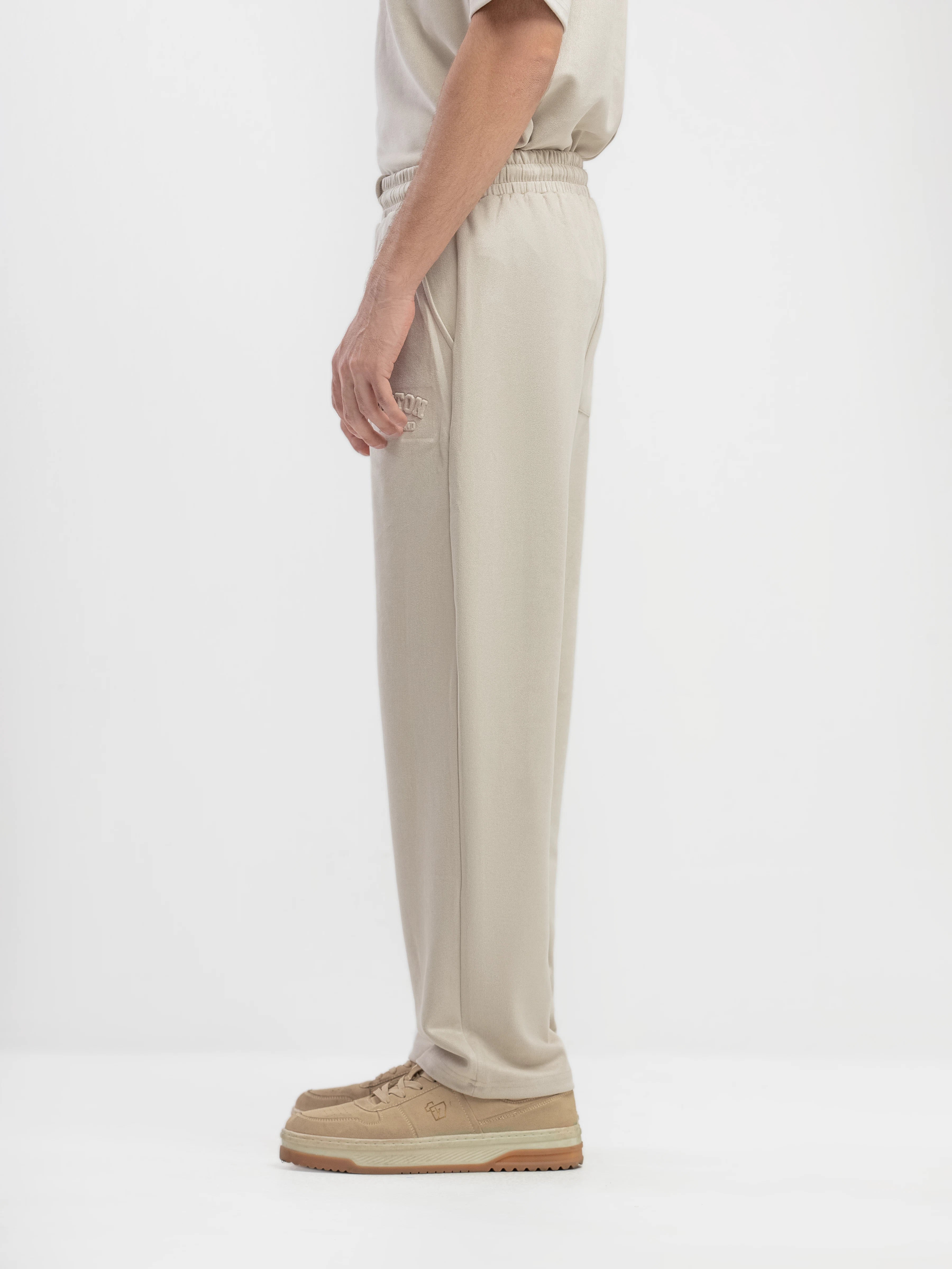 Suede Co-ord Set Trousers - FMBCS5-086