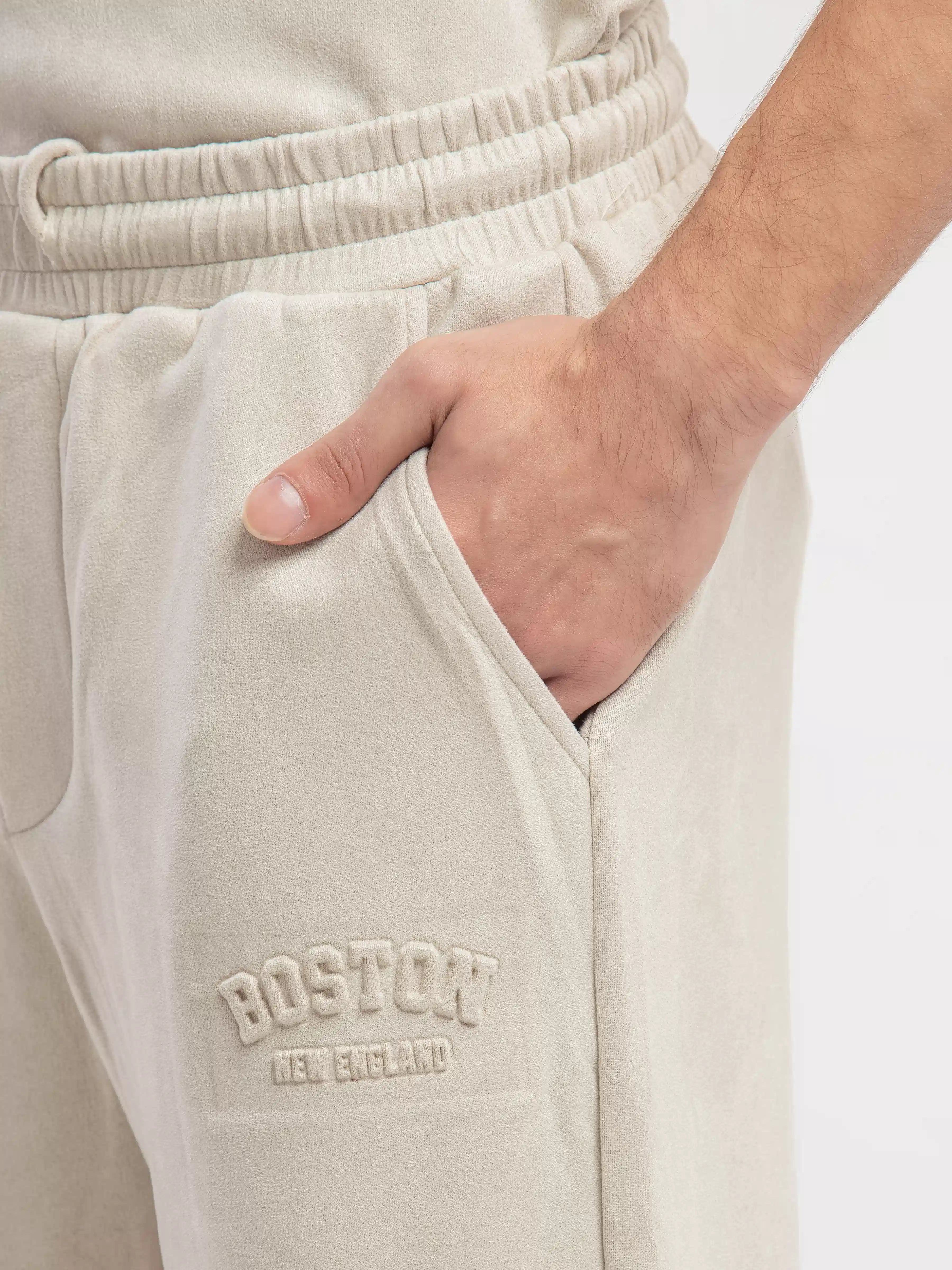 Suede Co-ord Set Trousers - FMBCS5-086