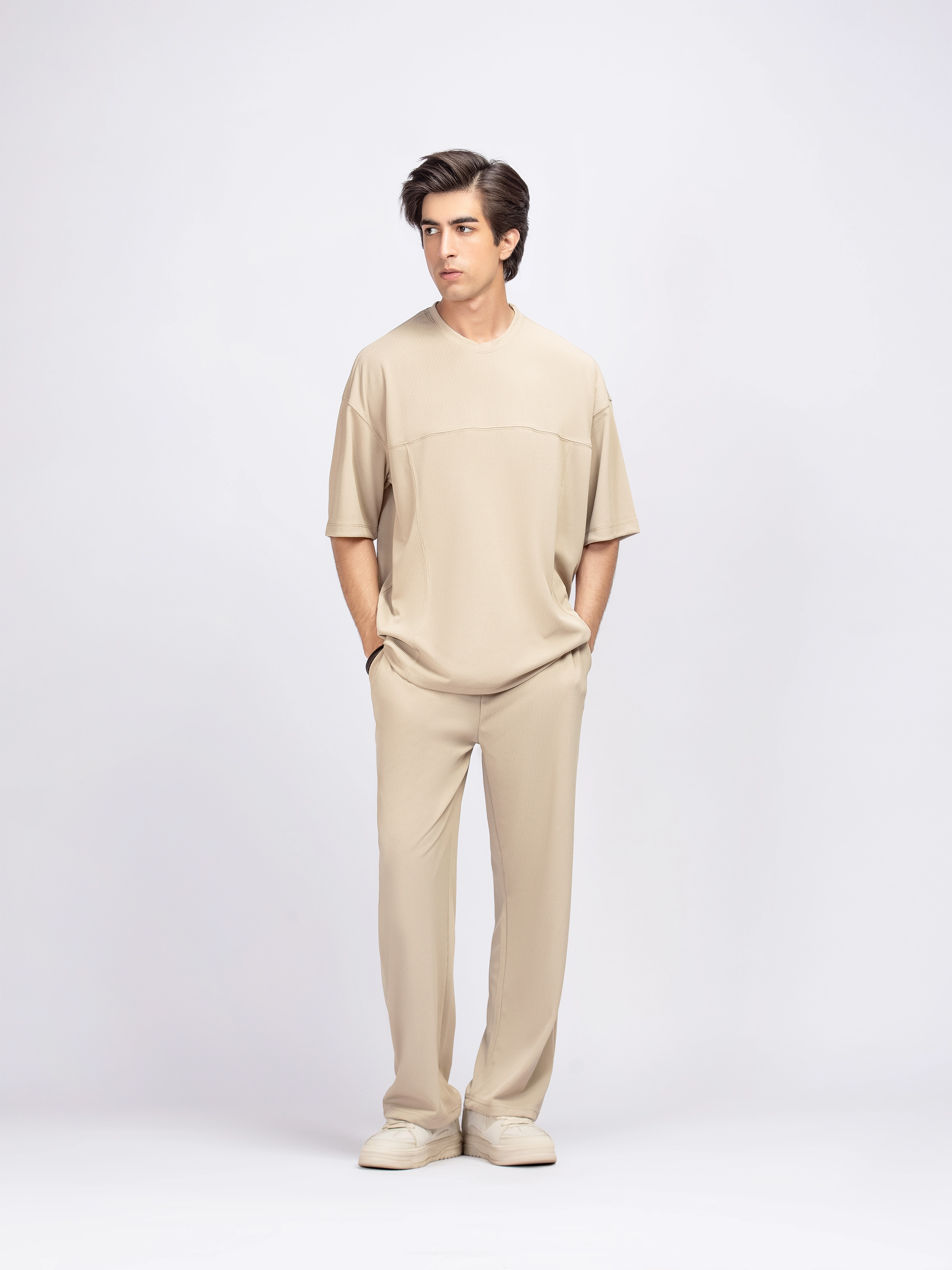 Relaxed Fit Co-ord Set Trousers - FMBCS5-099