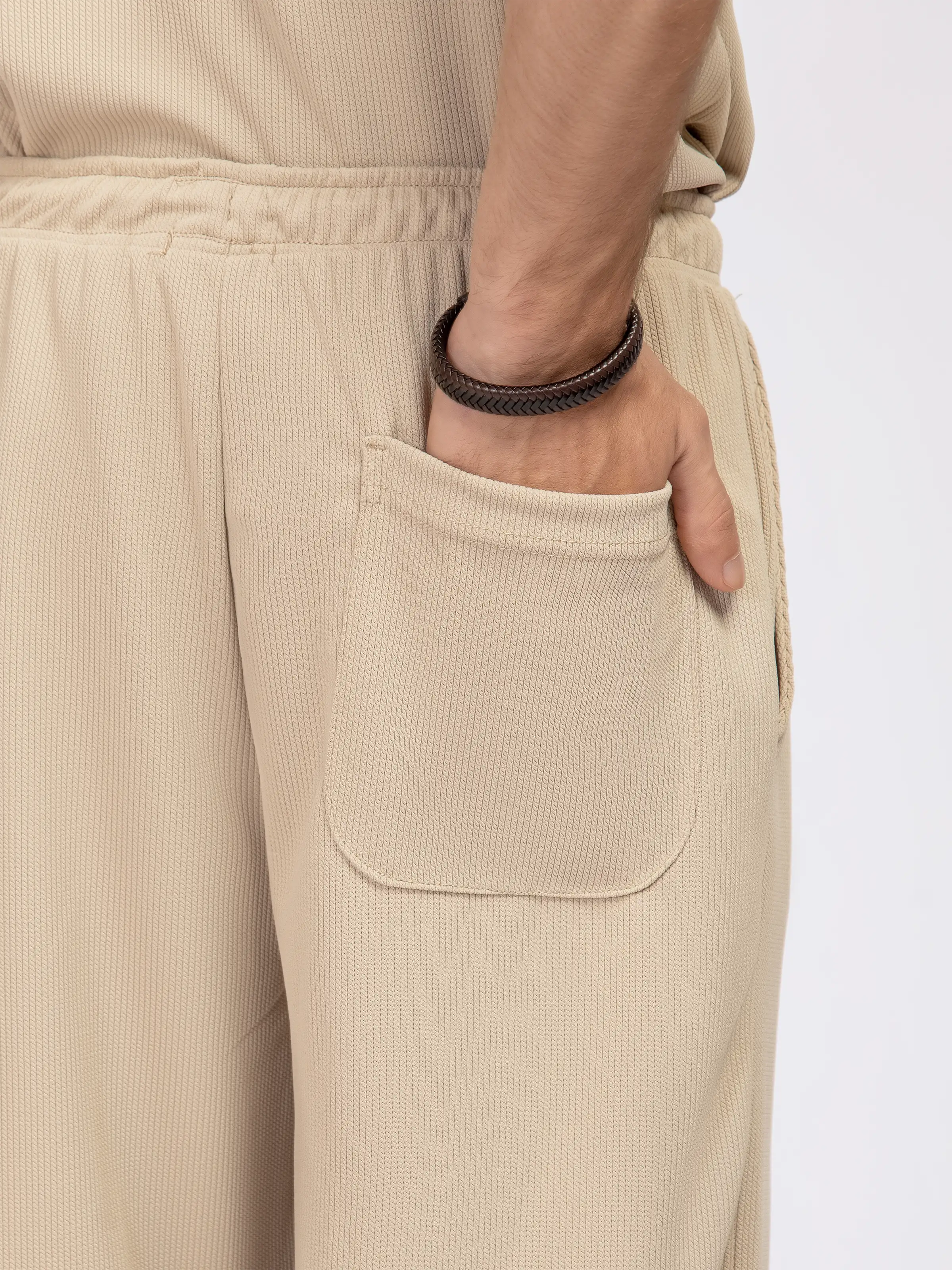 Relaxed Fit Co-ord Set Trousers - FMBCS5-099