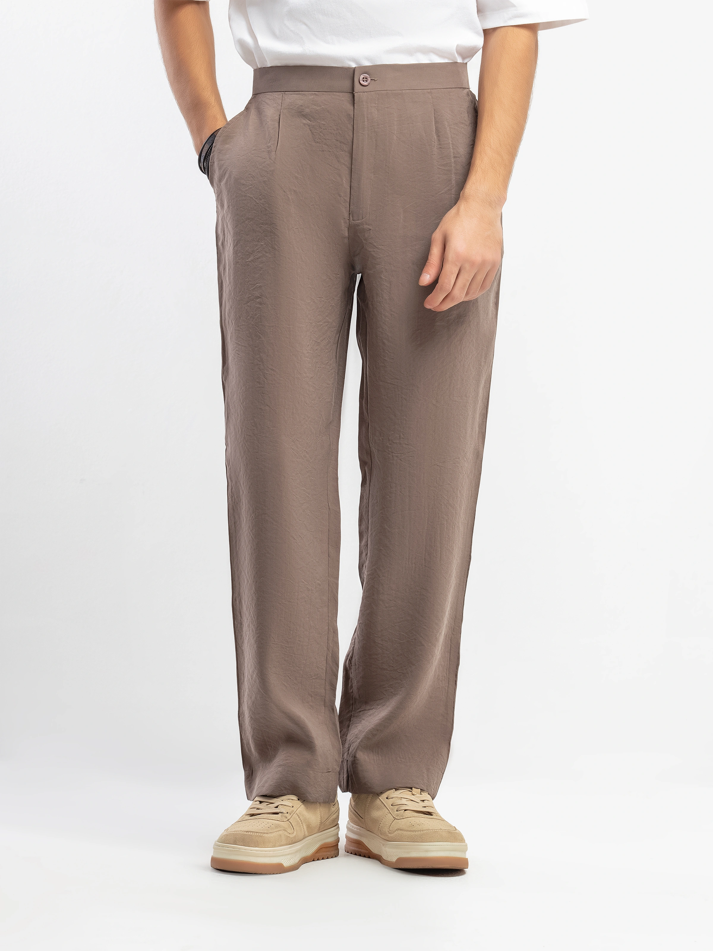 Regular Fit Co-ord Set Trousers - FMBCS5-106