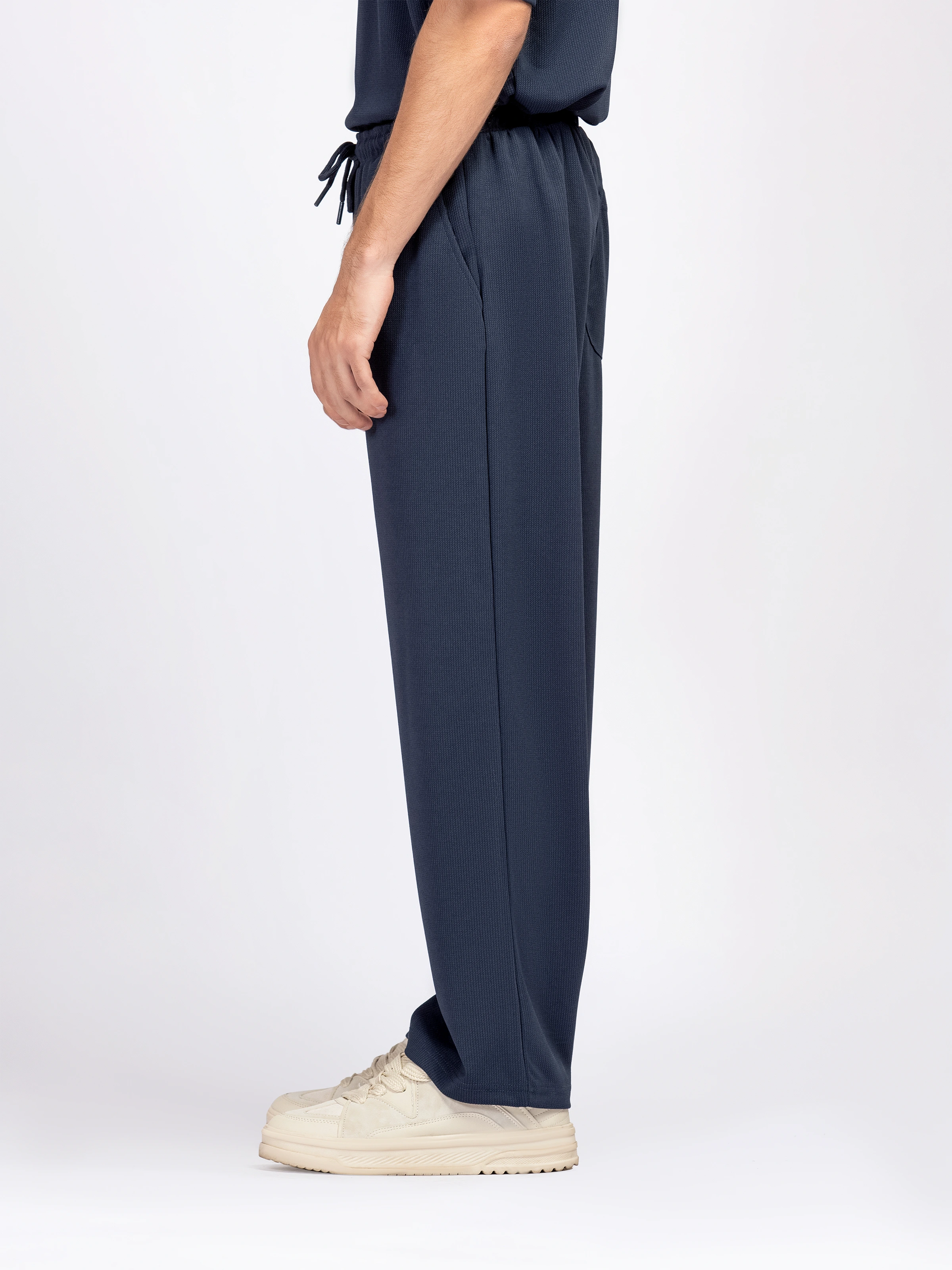 Relaxed Fit Co-ord Set Trousers - FMBCS5-108