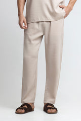 Textured Co-ord Set Trousers - FMBCS6-039