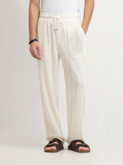 Textured Co-ord Set Trousers - FMBCS6-105