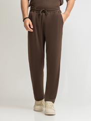 Textured Co-ord Set Trousers - FMBCS6-110