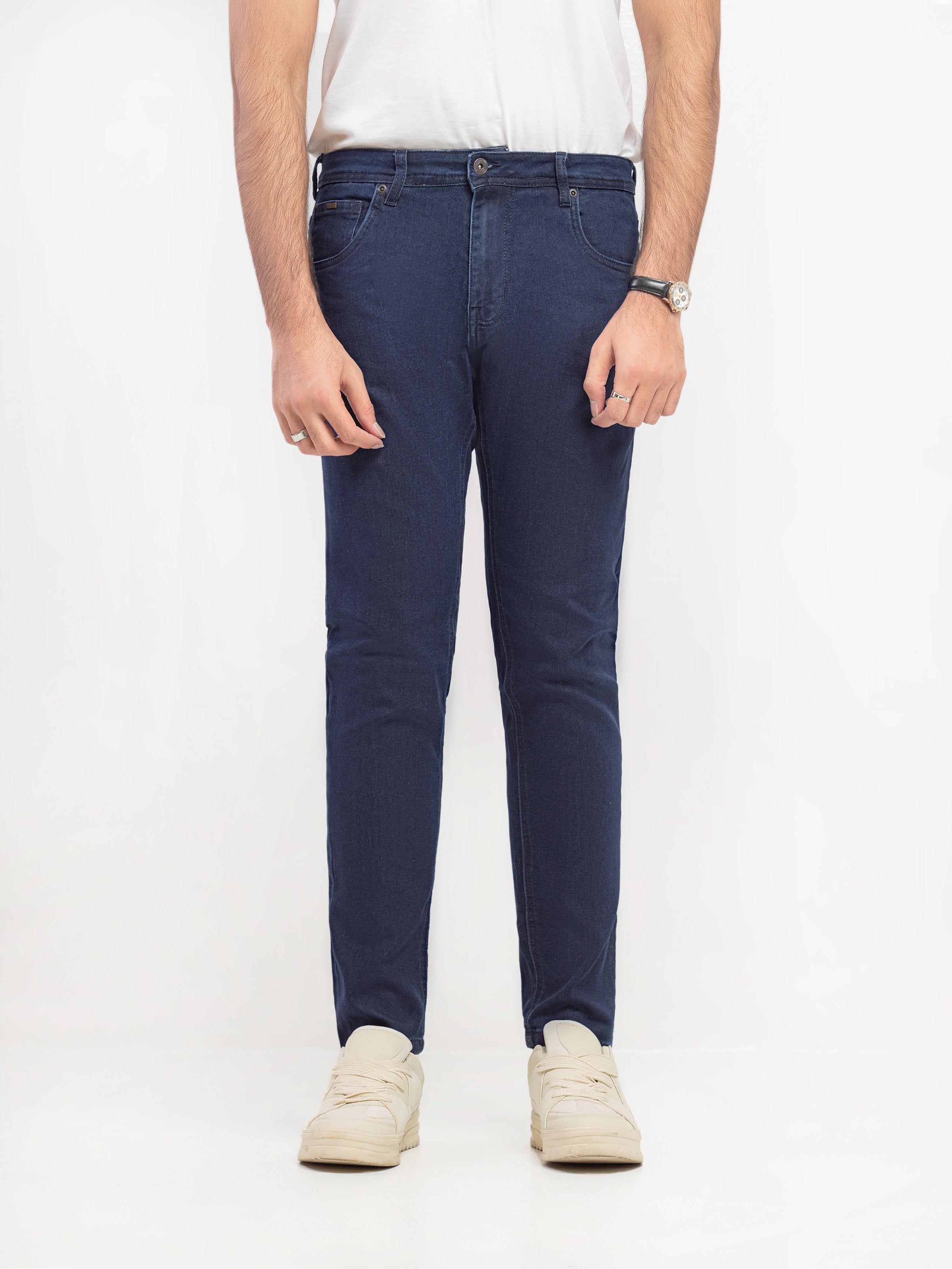 Slim Fit Knitted Jeans - FMBP5-018