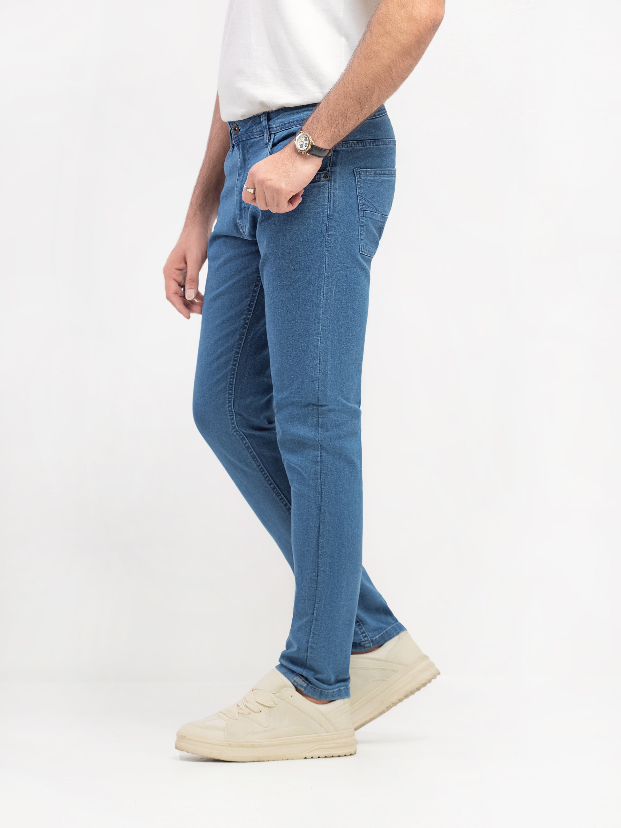 Slim Fit Knitted Jeans - FMBP5-019
