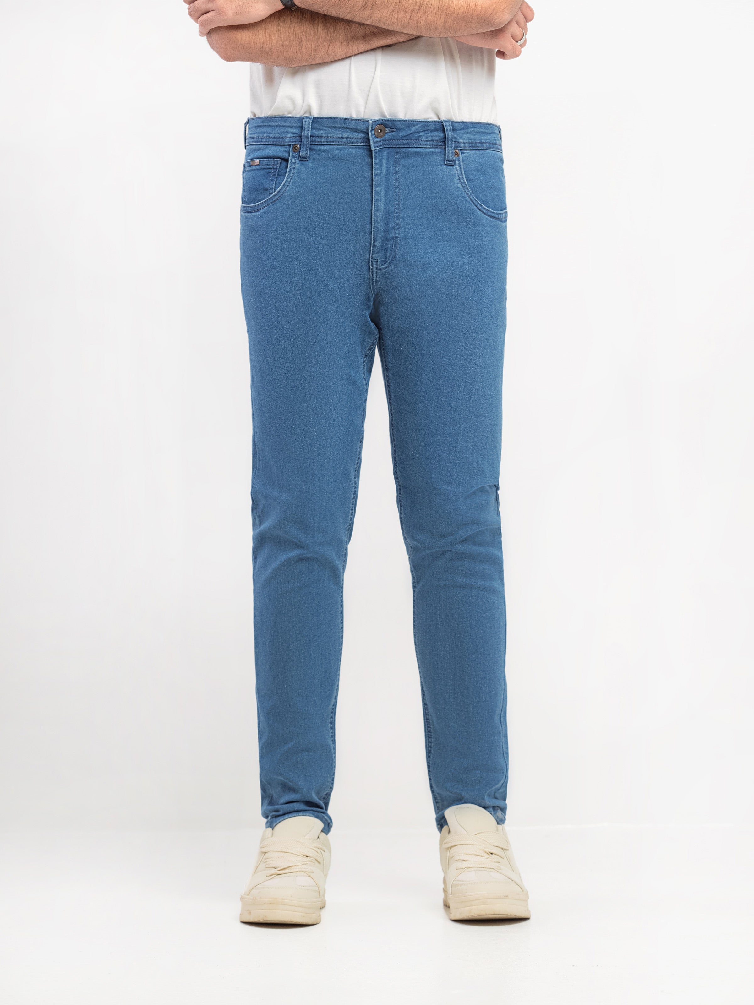 Slim Fit Knitted Jeans - FMBP5-019