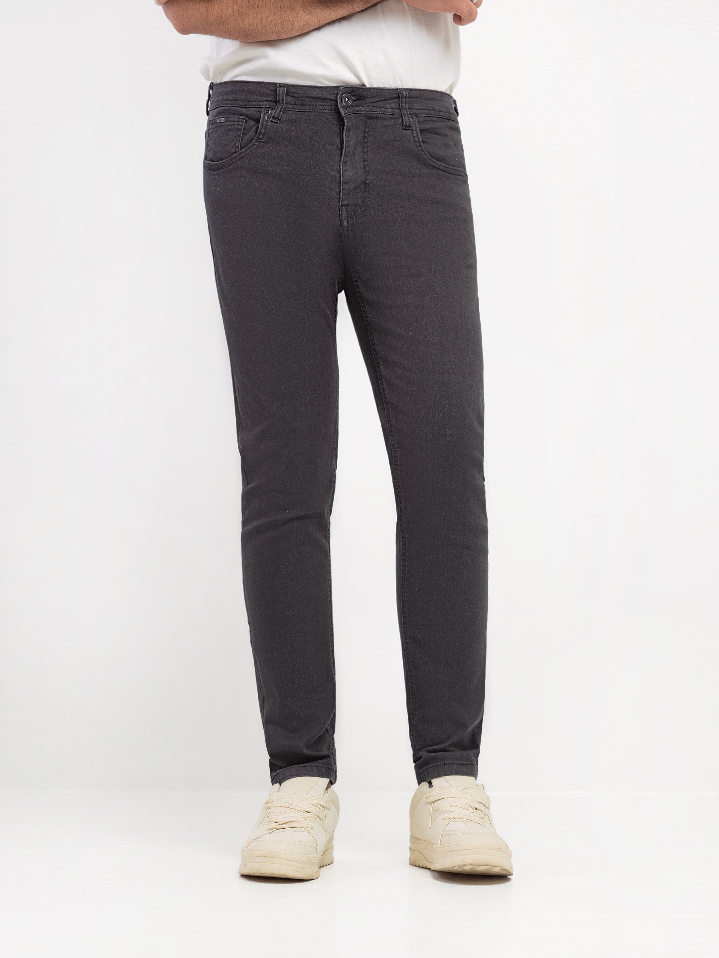 Slim Fit Knitted Jeans - FMBP5-020