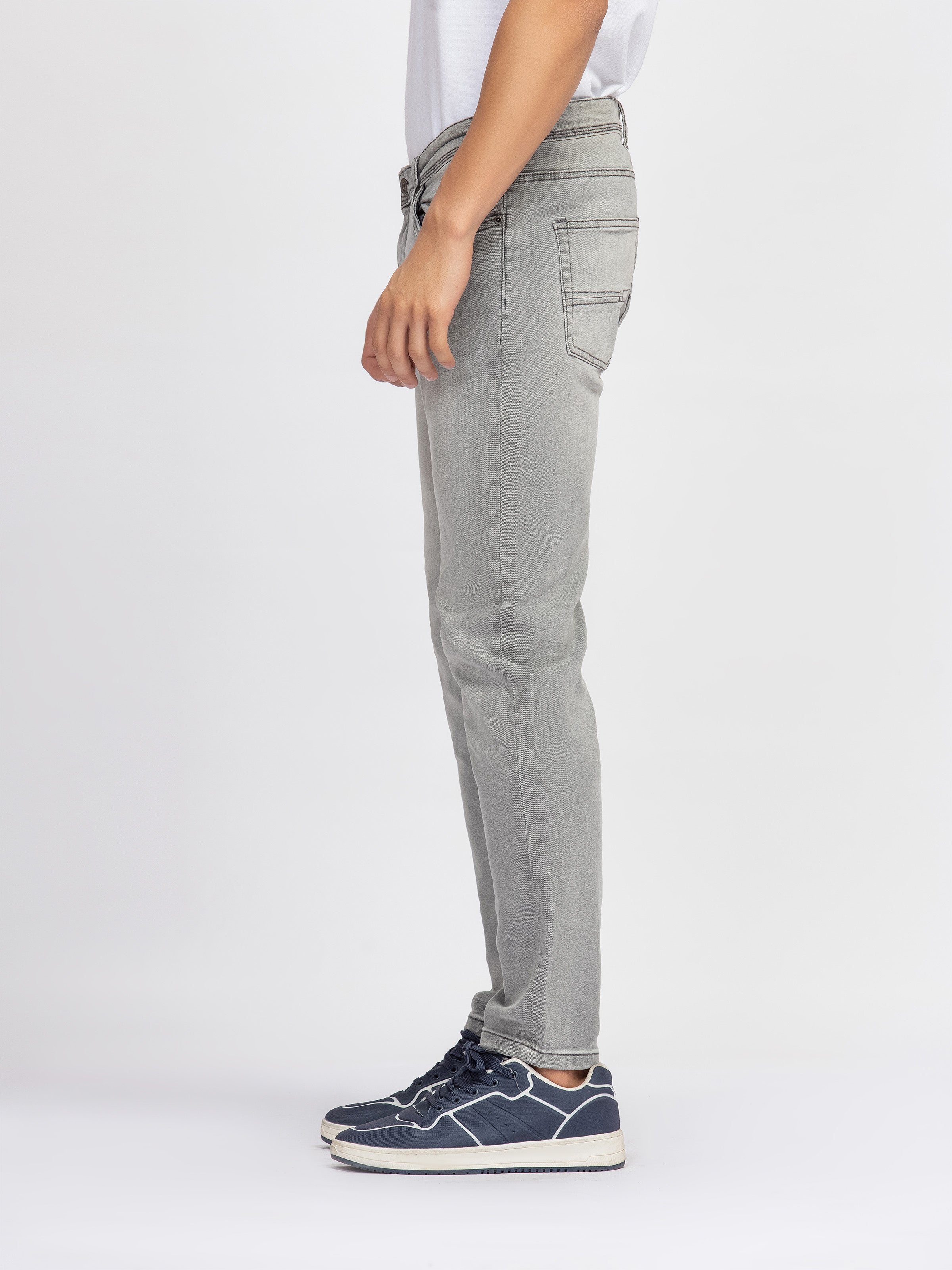 Slim Fit Knitted Jeans - FMBP5-044