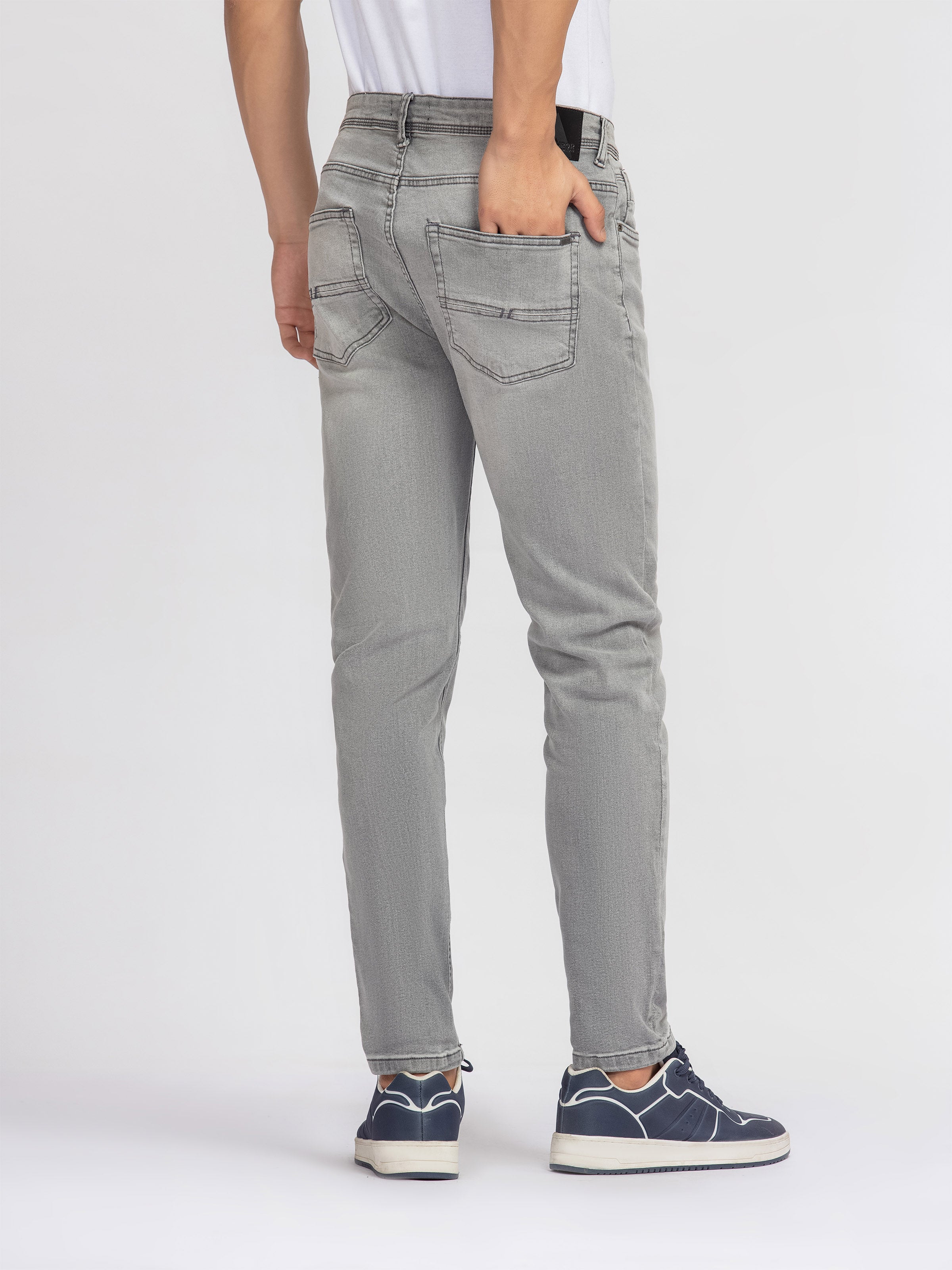 Slim Fit Knitted Jeans - FMBP5-044
