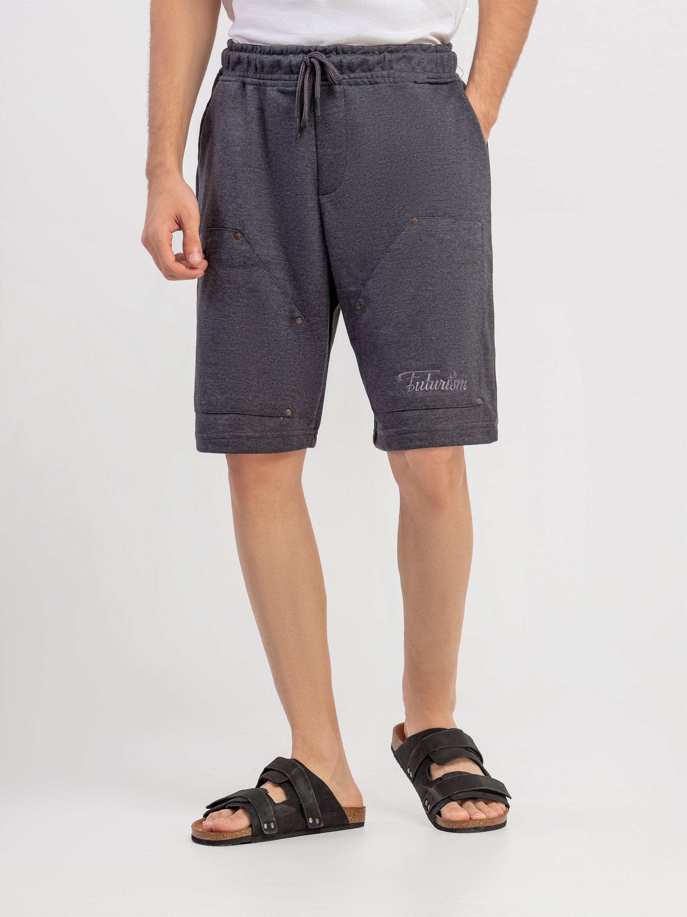 Relaxed Fit French Terry Shorts - FMBSK5-001