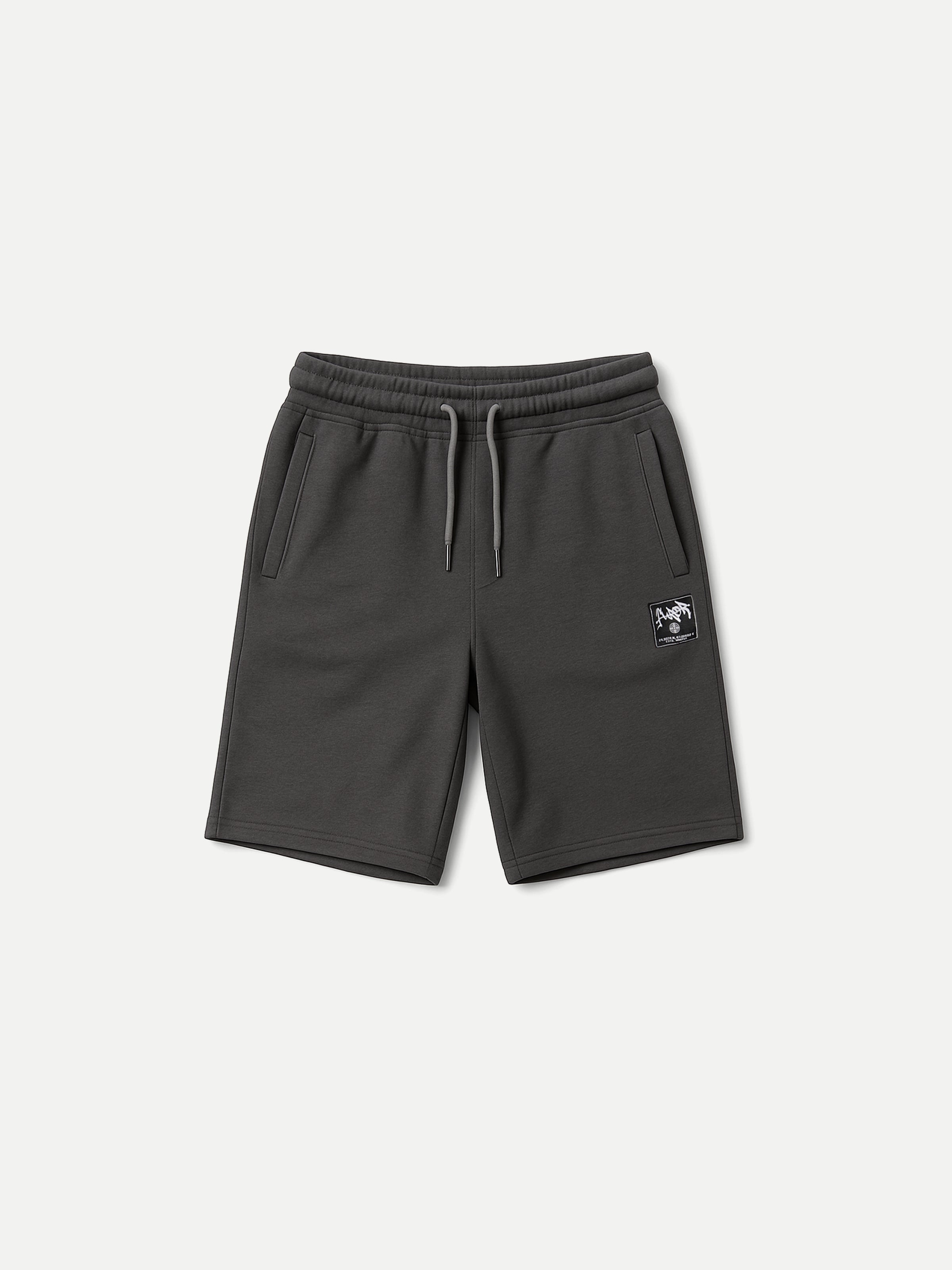 Acid Wash French Terry Shorts - FMBSK5-003
