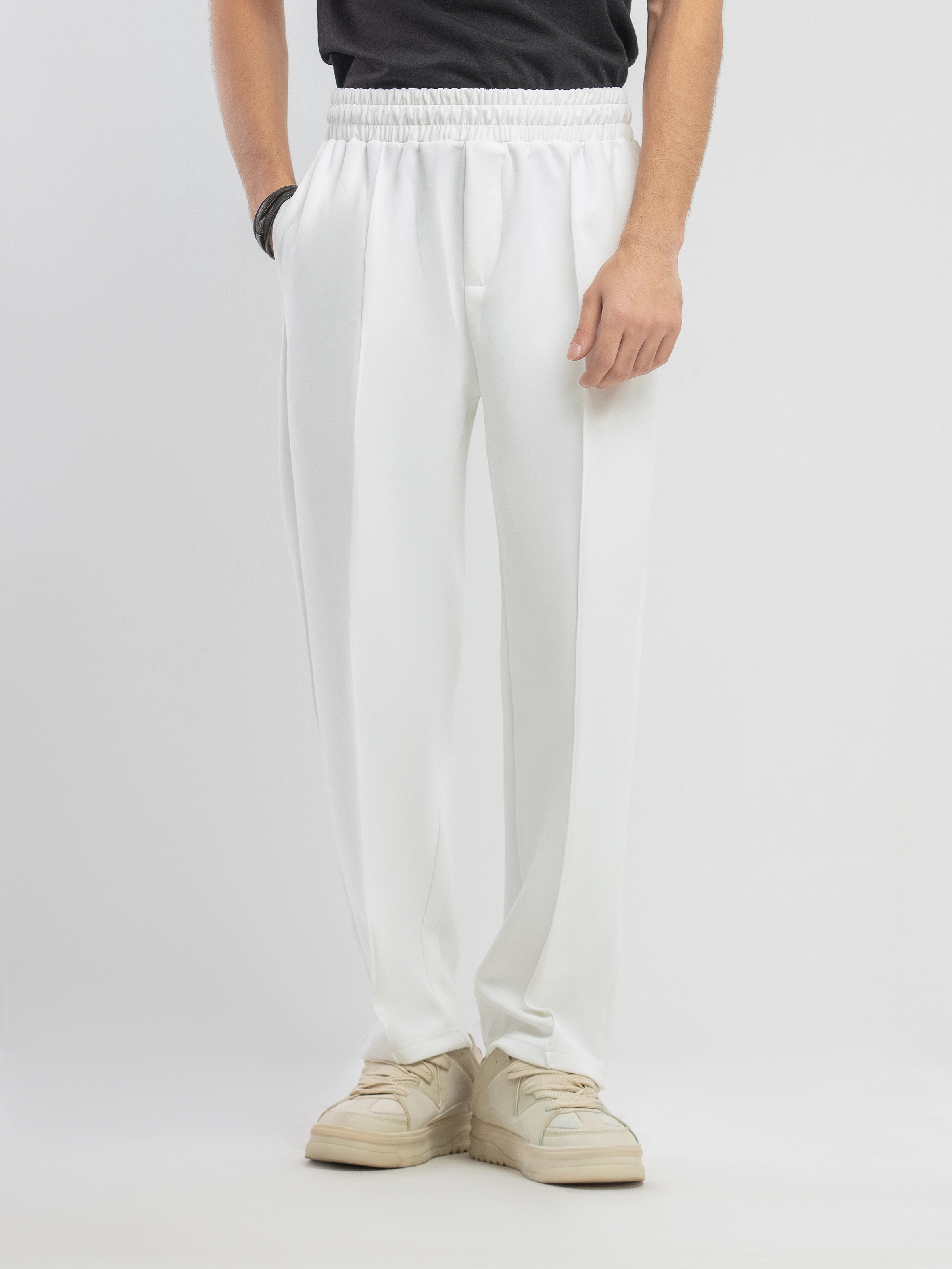 Regular Fit Interlock Trousers - FMBT5-145