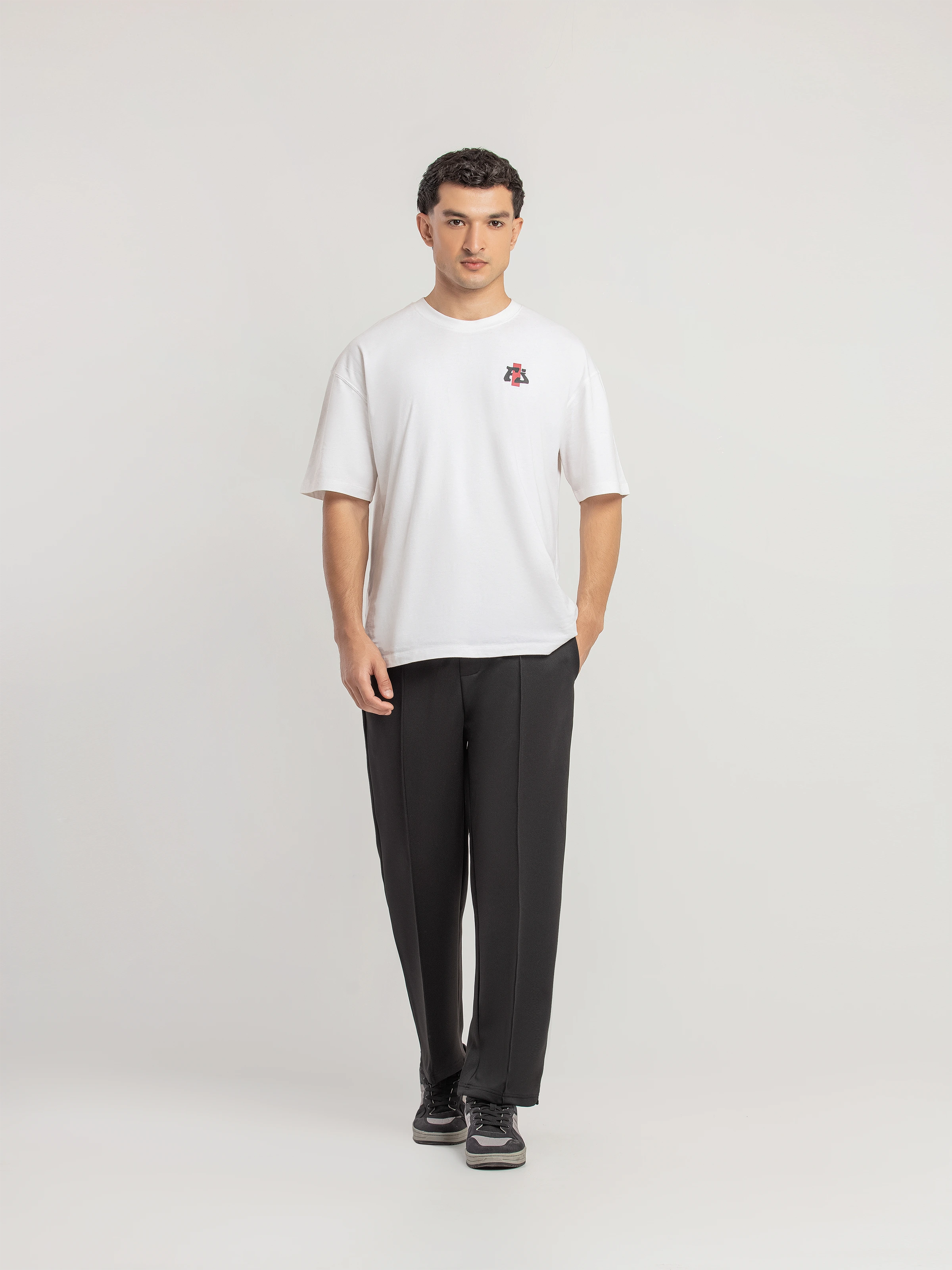 Regular Fit Interlock Trousers - FMBT5-146