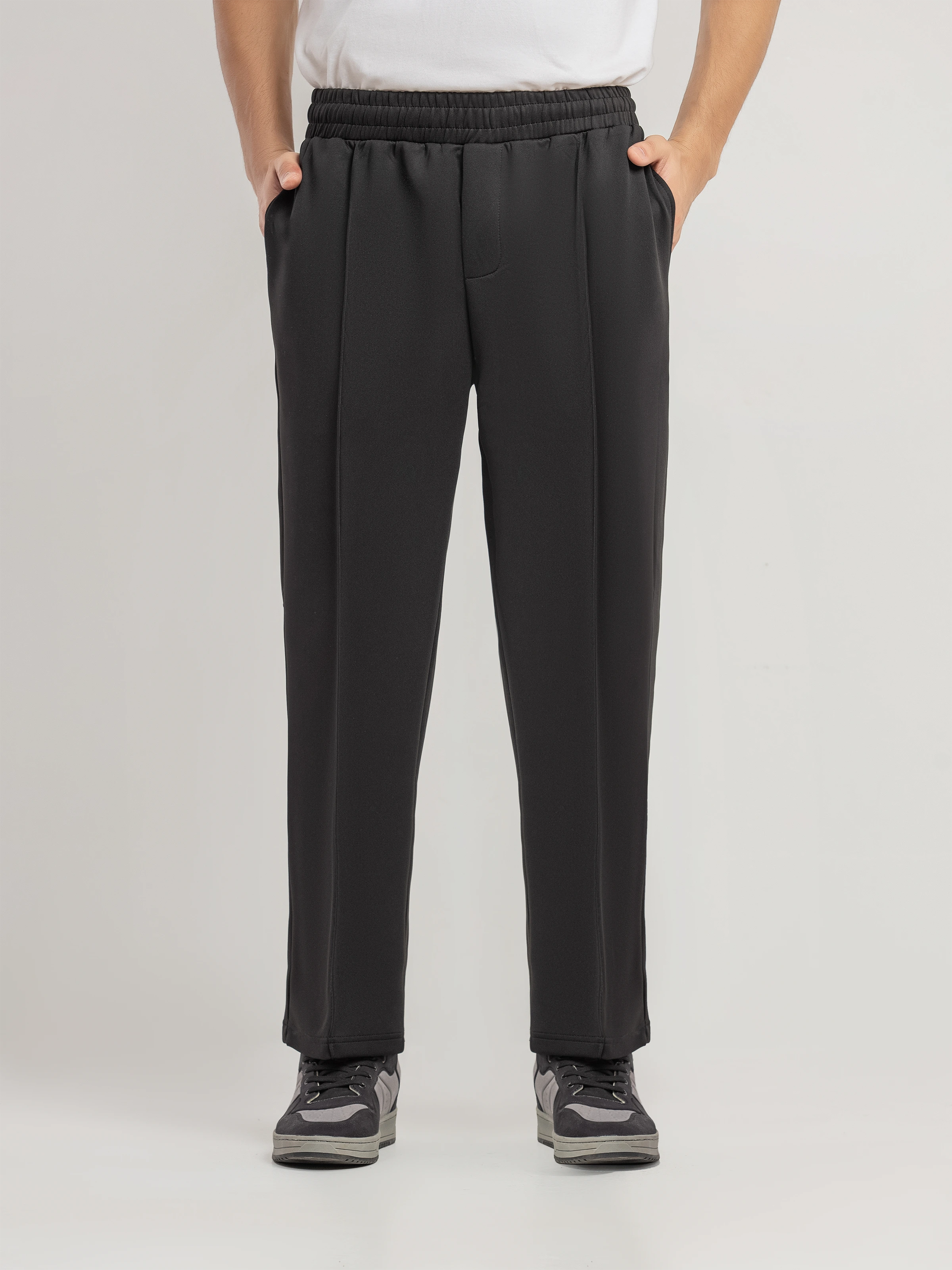 Regular Fit Interlock Trousers - FMBT5-146