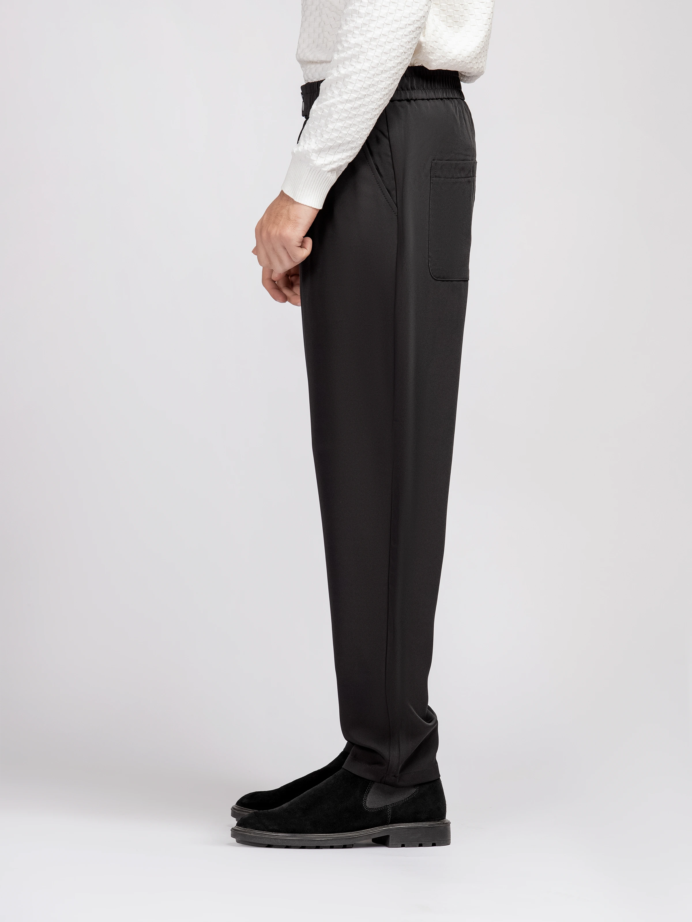 Slim Fit Pleated Trousers - FMBTK5-021