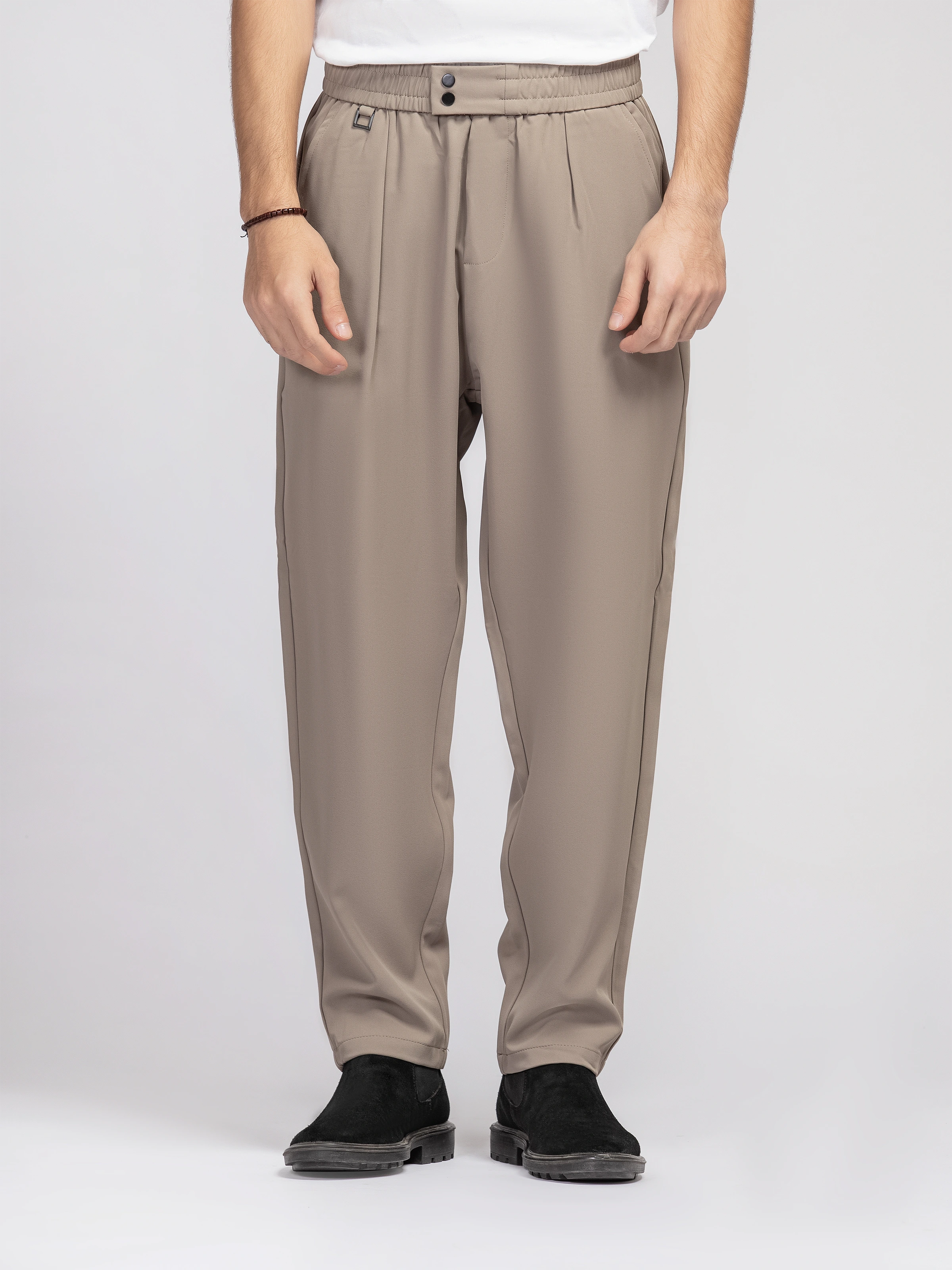 Slim Fit Pleated Trousers - FMBTK5-022
