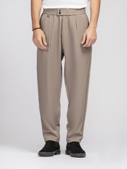 Slim Fit Pleated Trousers - FMBTK5-022