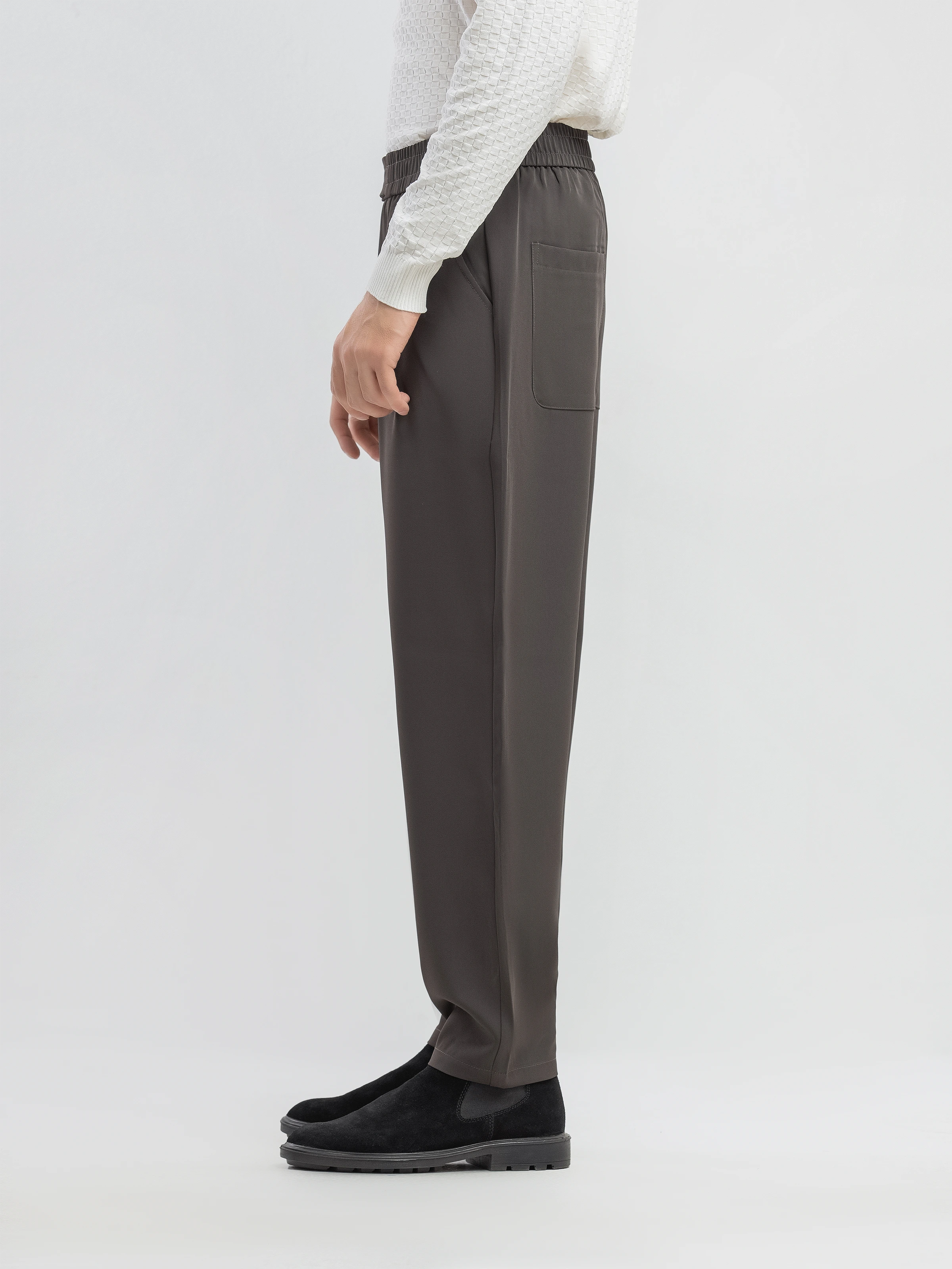 Slim Fit Pleated Trousers - FMBTK5-024
