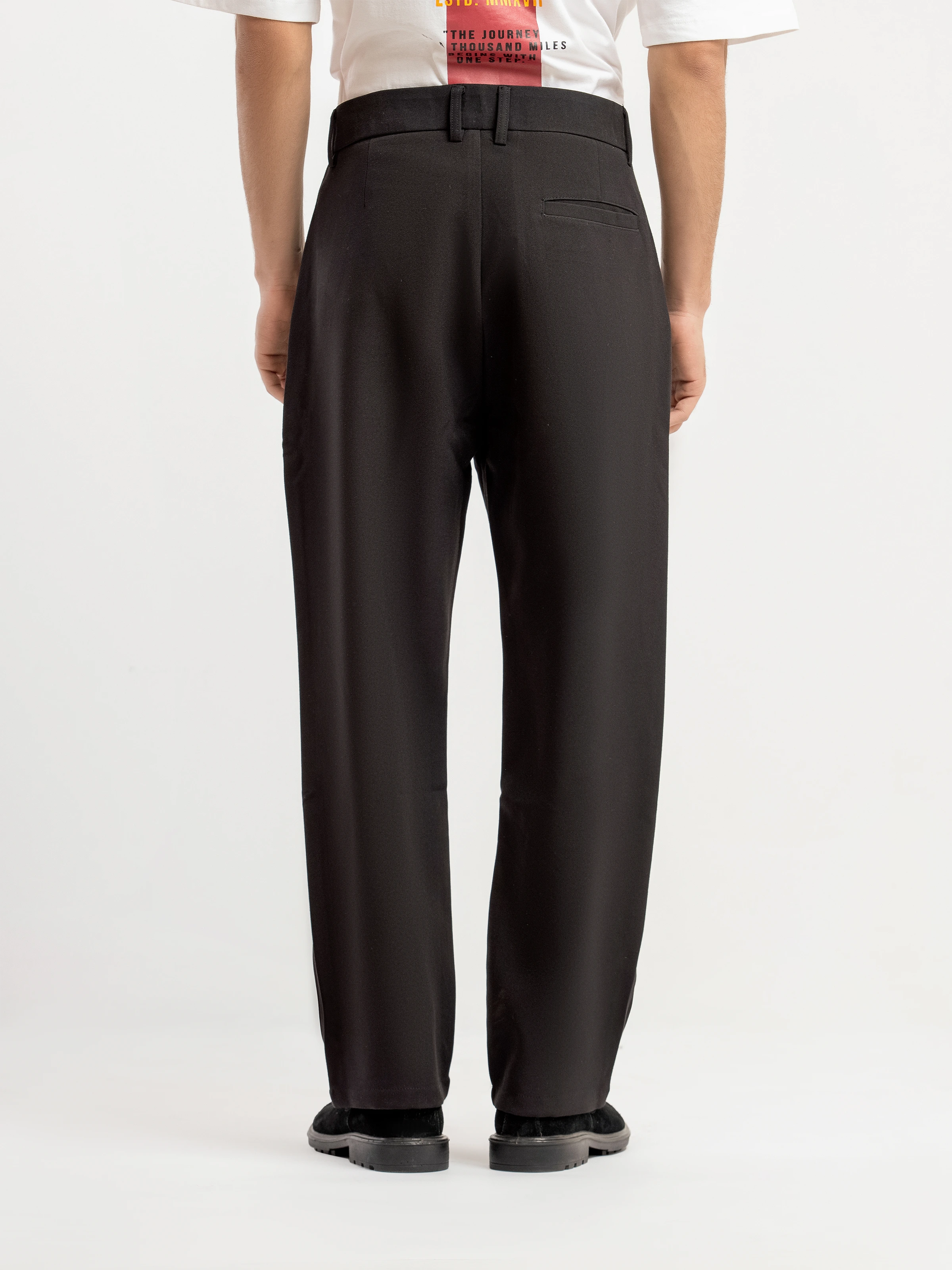 Straight Cotton Pants - FMBTK5-051