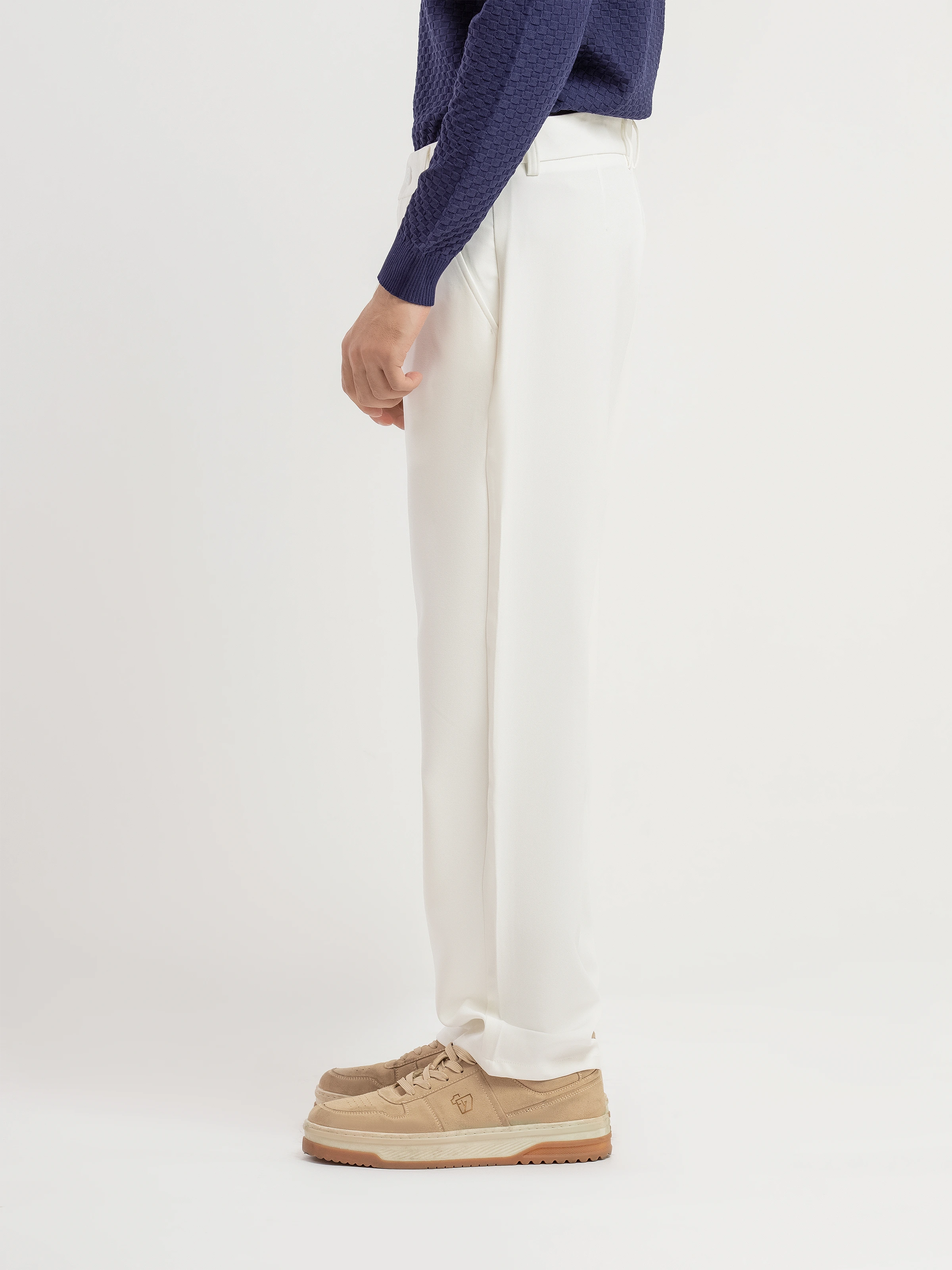 Straight Cotton Pants - FMBTK5-052