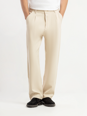 Straight Cotton Pants - FMBTK5-053