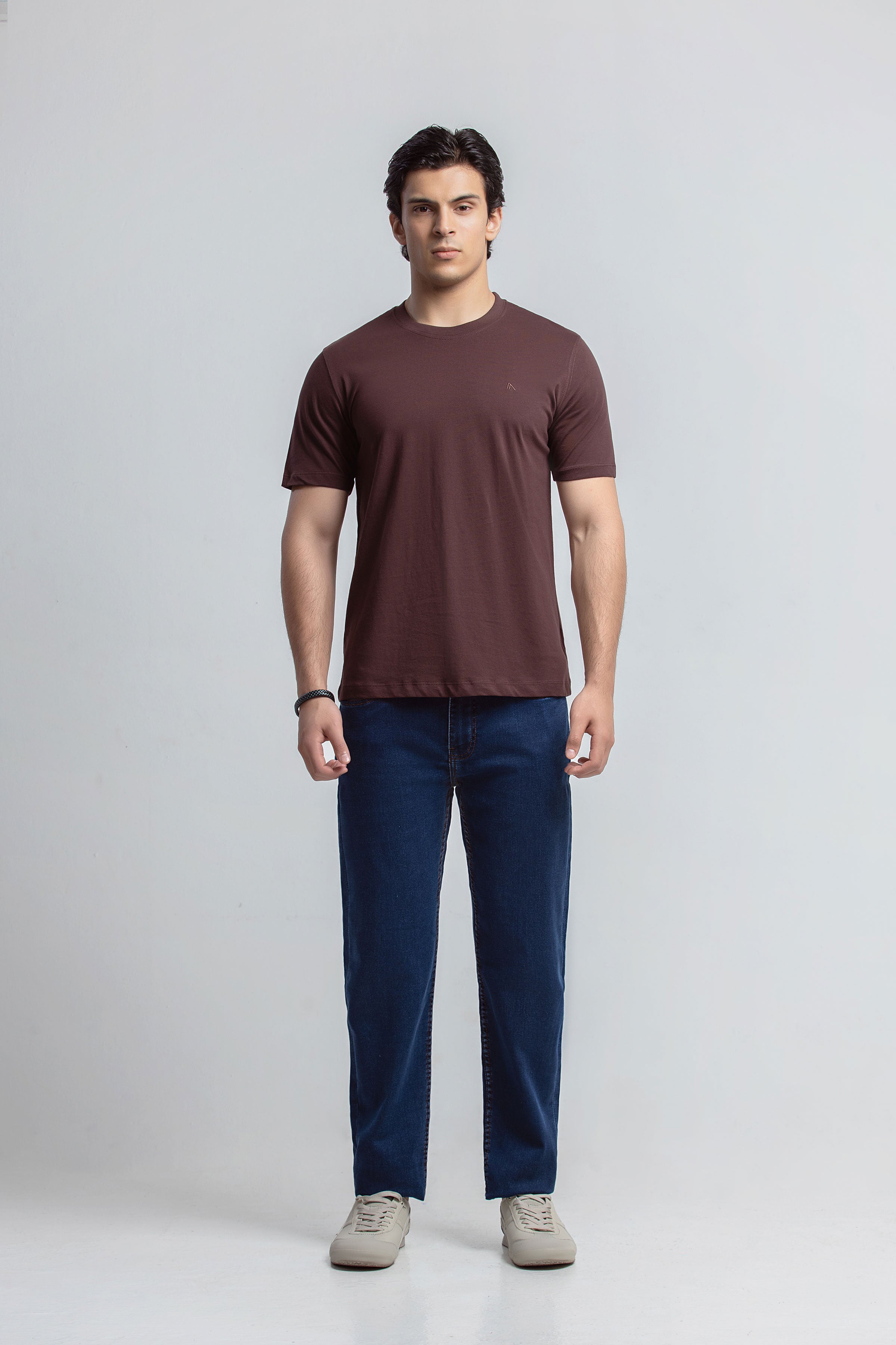 Buy Basic Tees - Men's Solid T-Shirts Collection: Online | FUROR ...