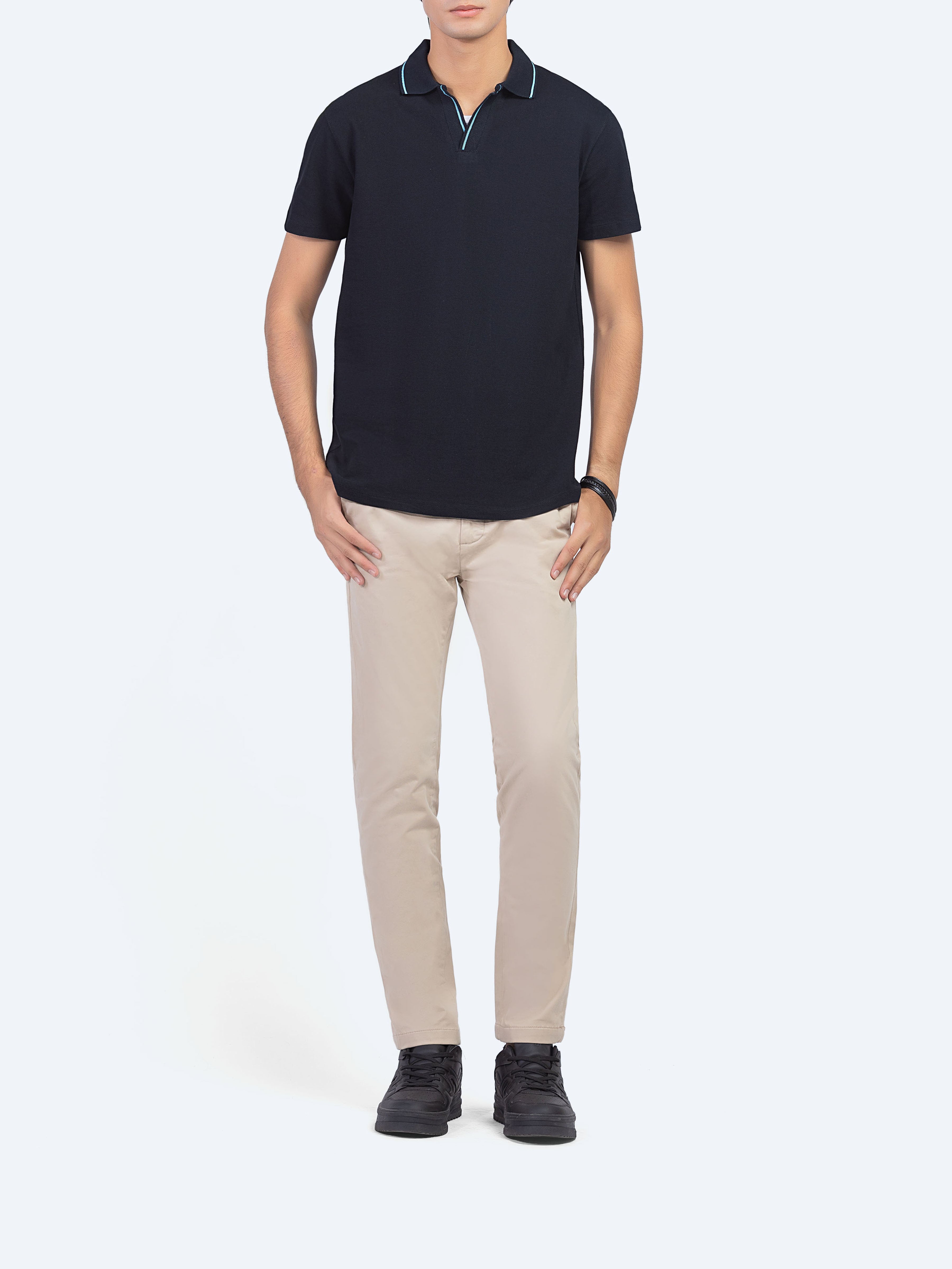 Regular Fit Knitted Polo - FMTCP5-005