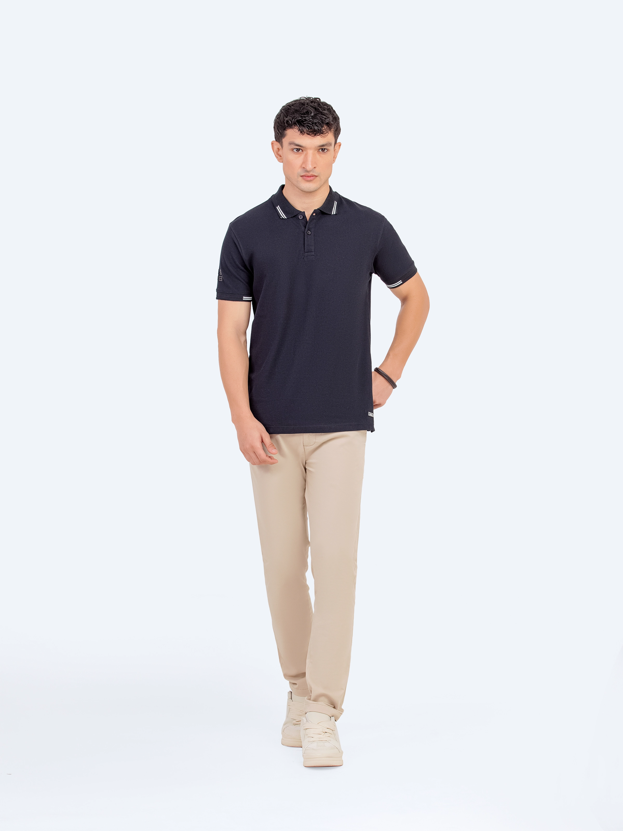 Regular Fit Knitted Polo - FMTCP5-047