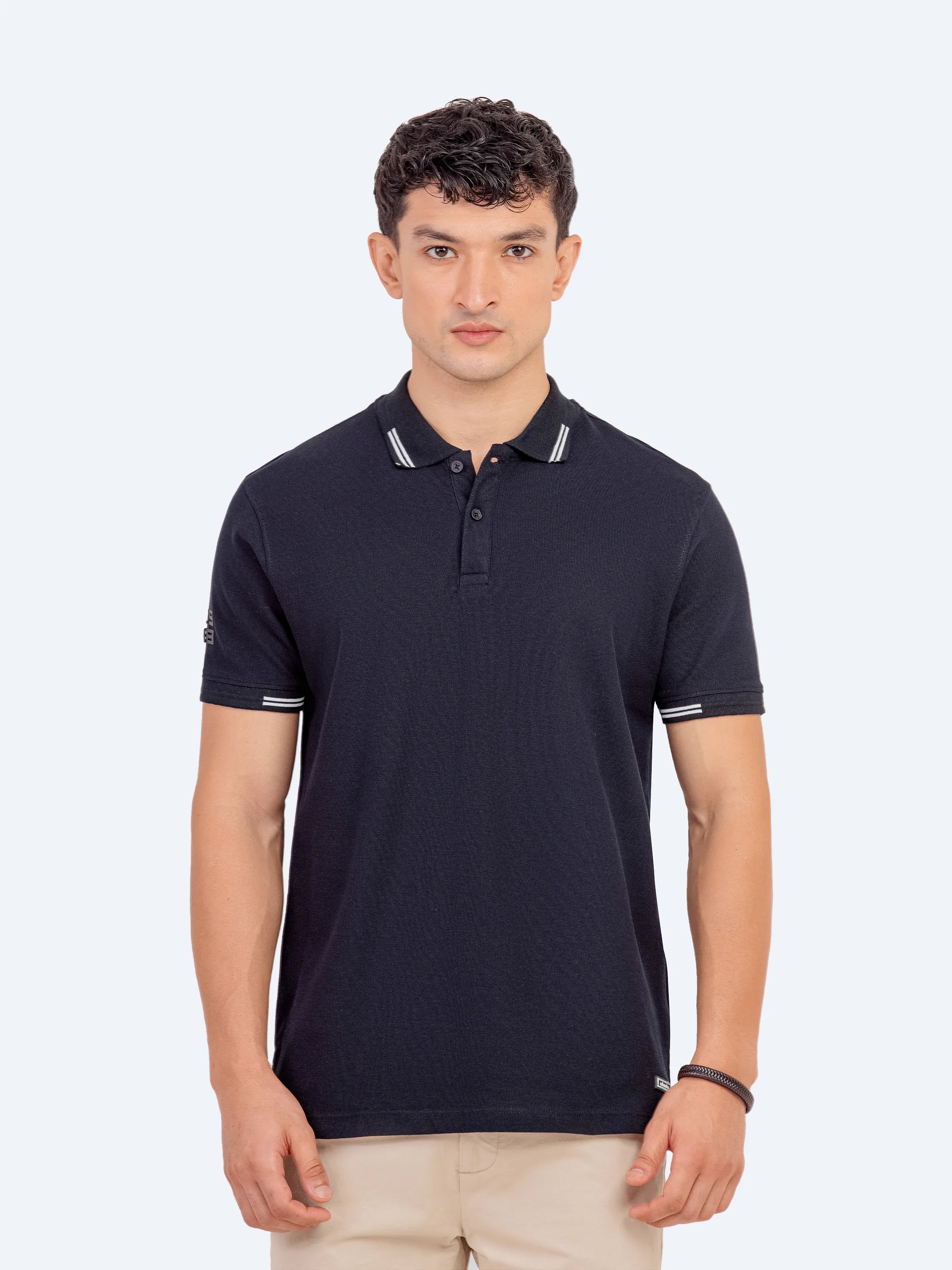 Regular Fit Knitted Polo - FMTCP5-047