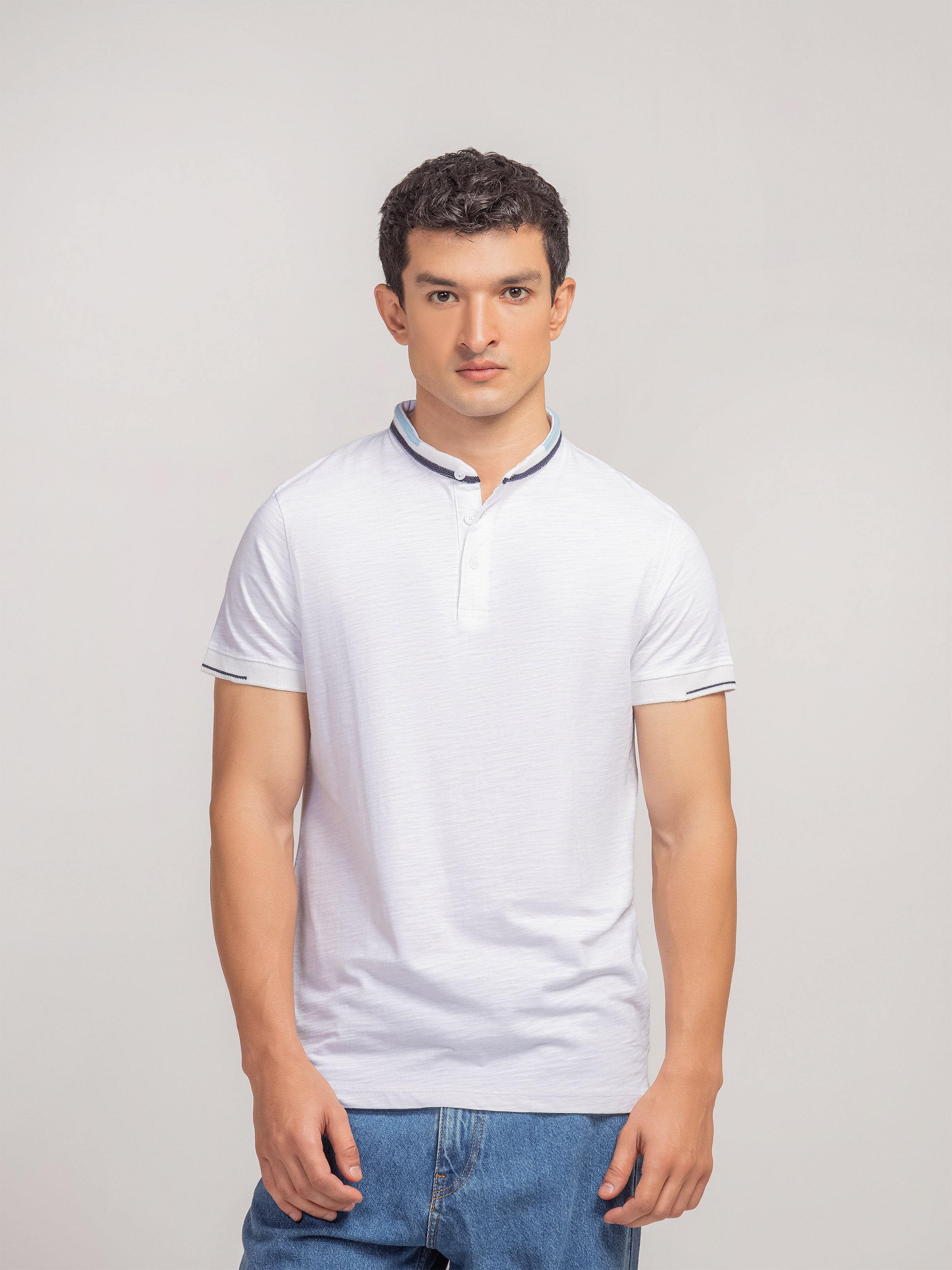 Smart Fit Band Collar Polo - FMTCP5-075