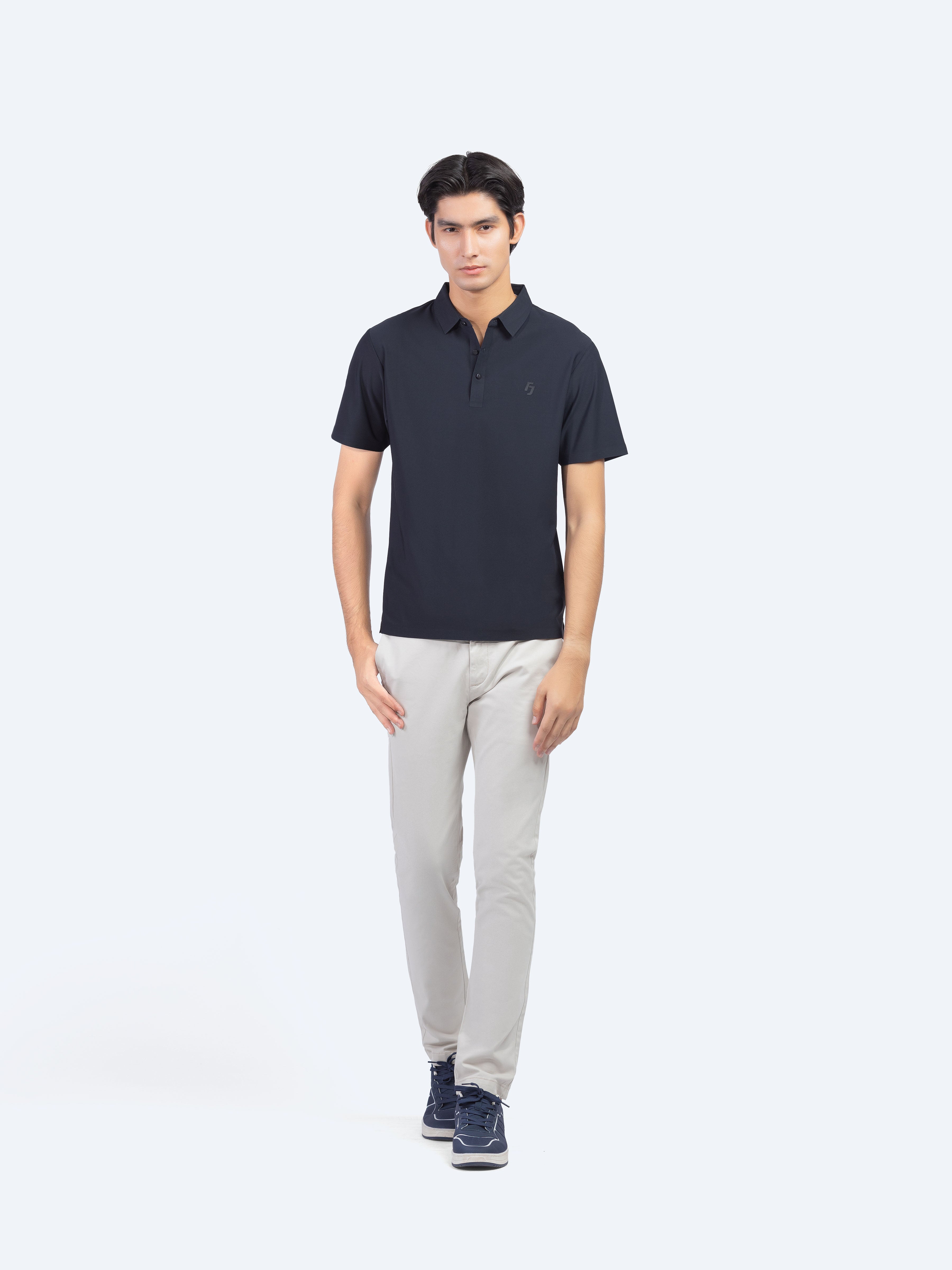 Nylon Textured Polo - FMTCP5-084