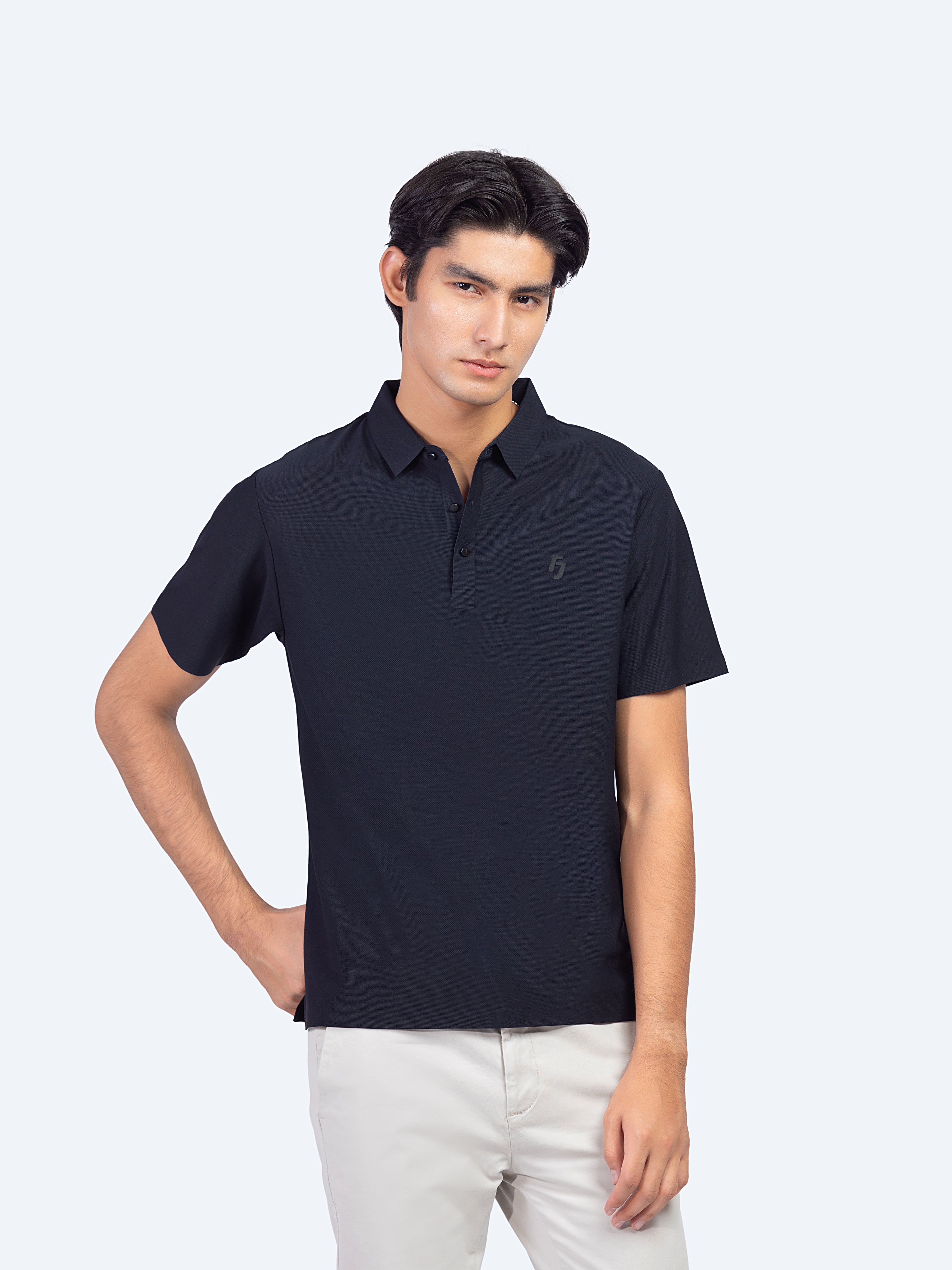 Nylon Textured Polo - FMTCP5-084