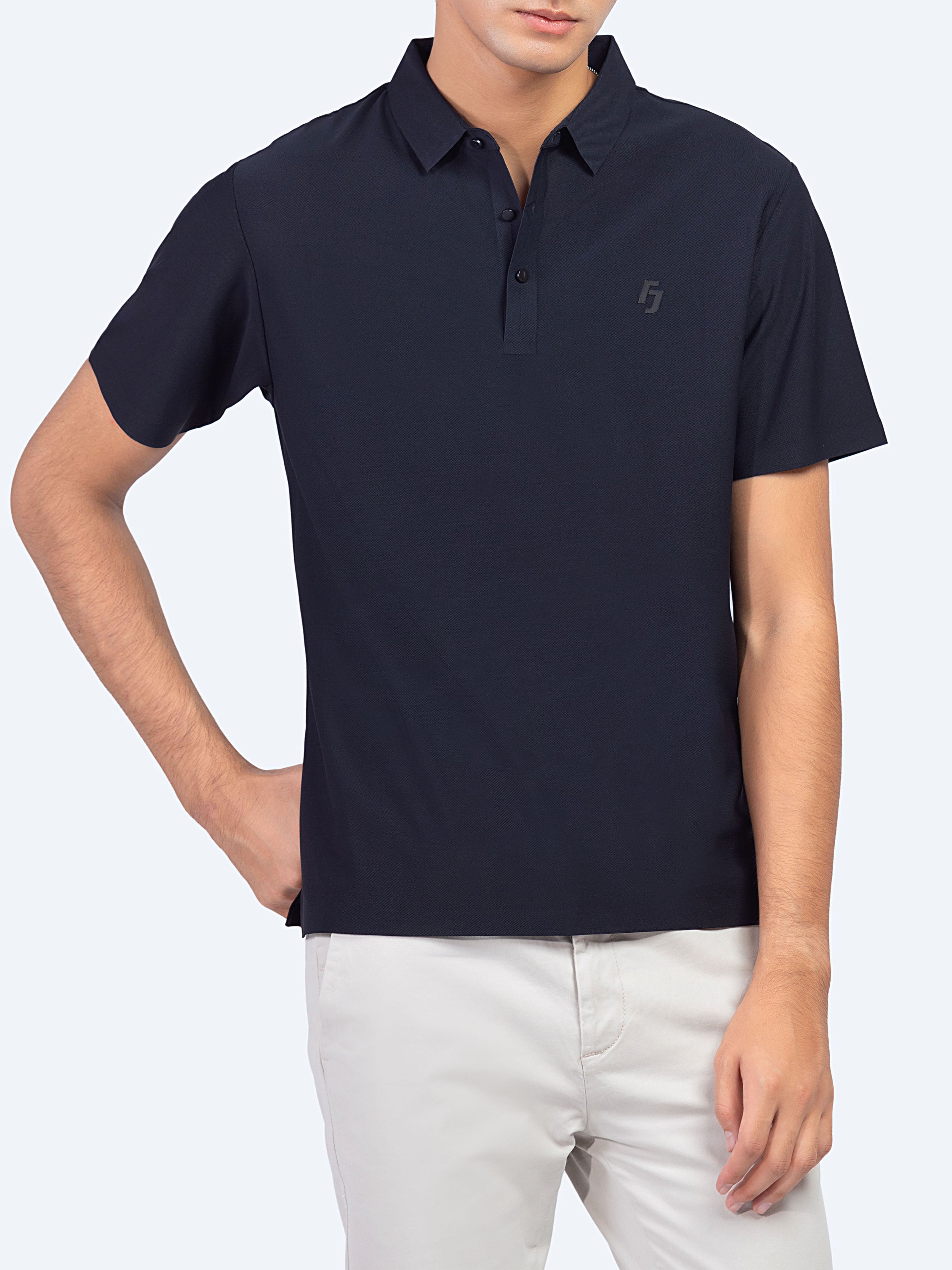 Nylon Textured Polo - FMTCP5-084
