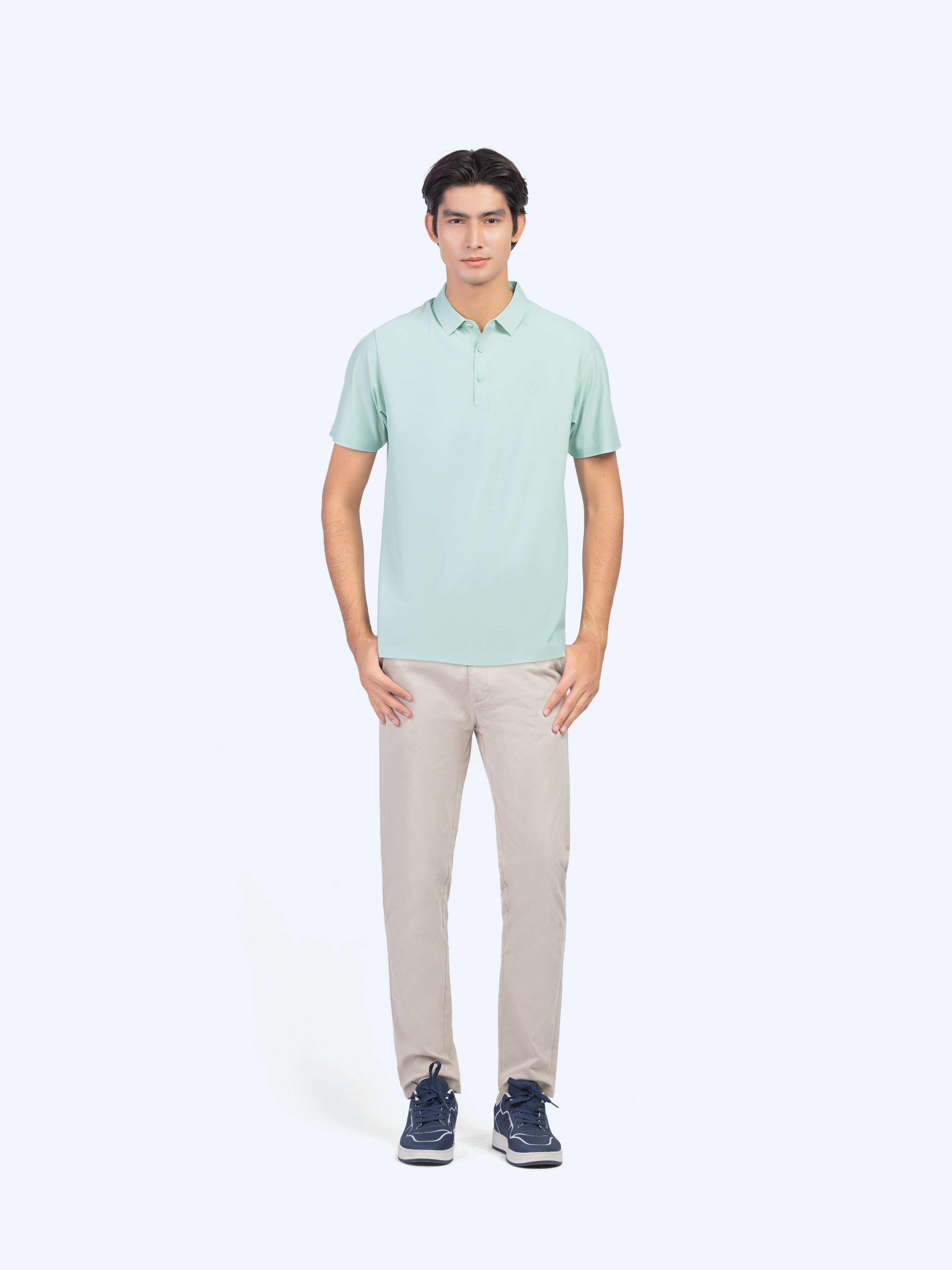 Nylon Textured Polo - FMTCP5-085