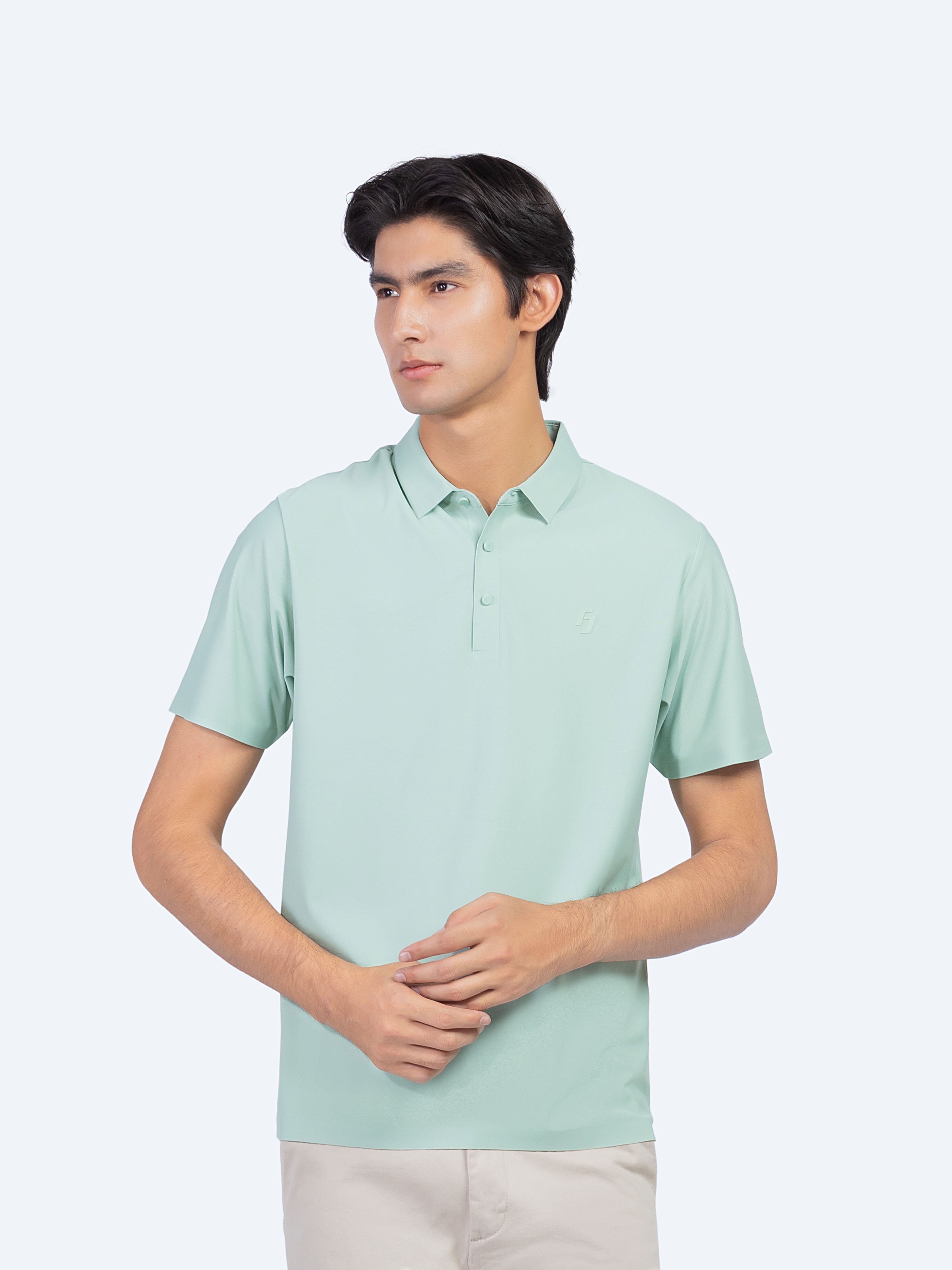 Nylon Textured Polo - FMTCP5-085