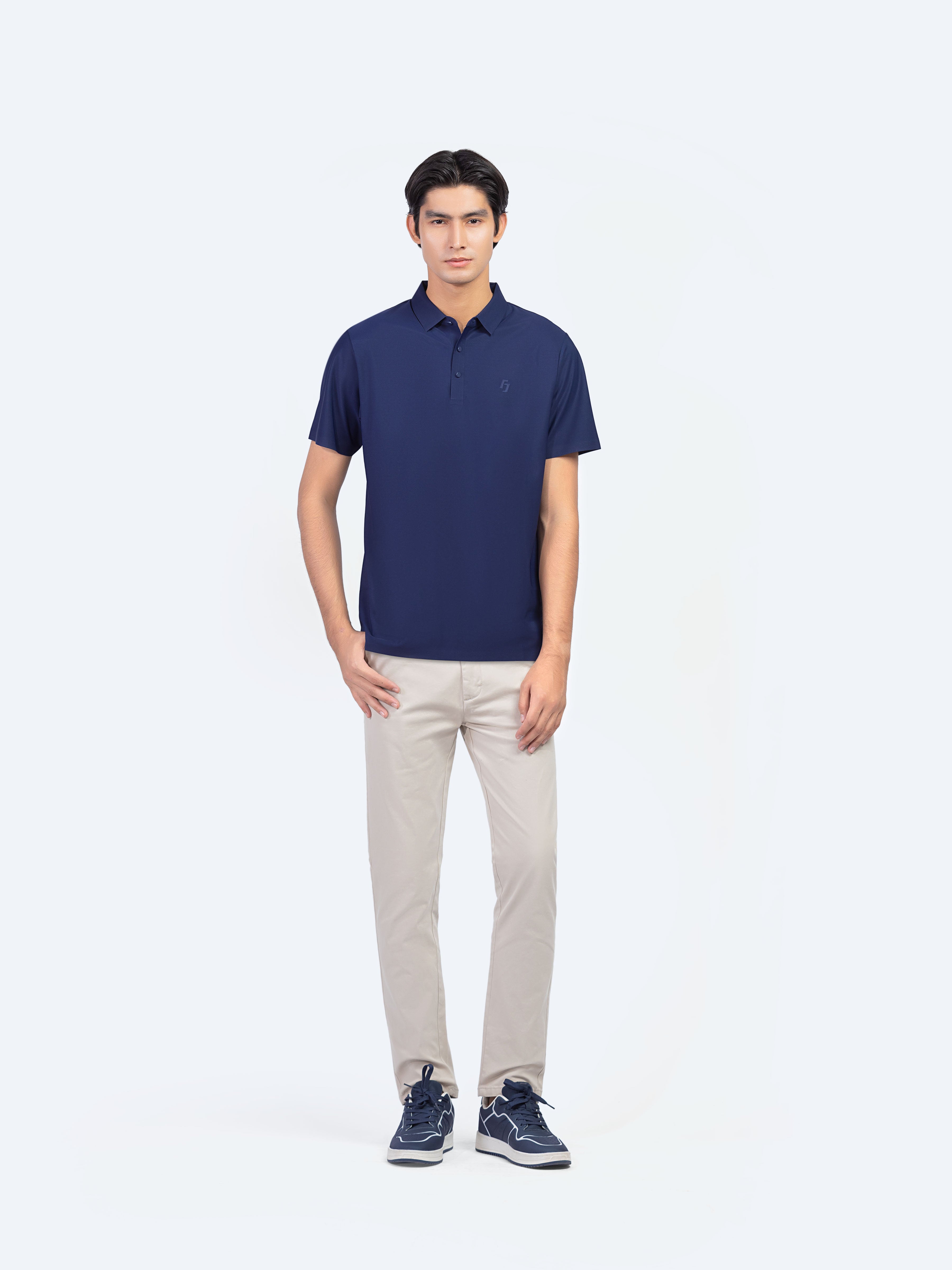Nylon Textured Polo - FMTCP5-086