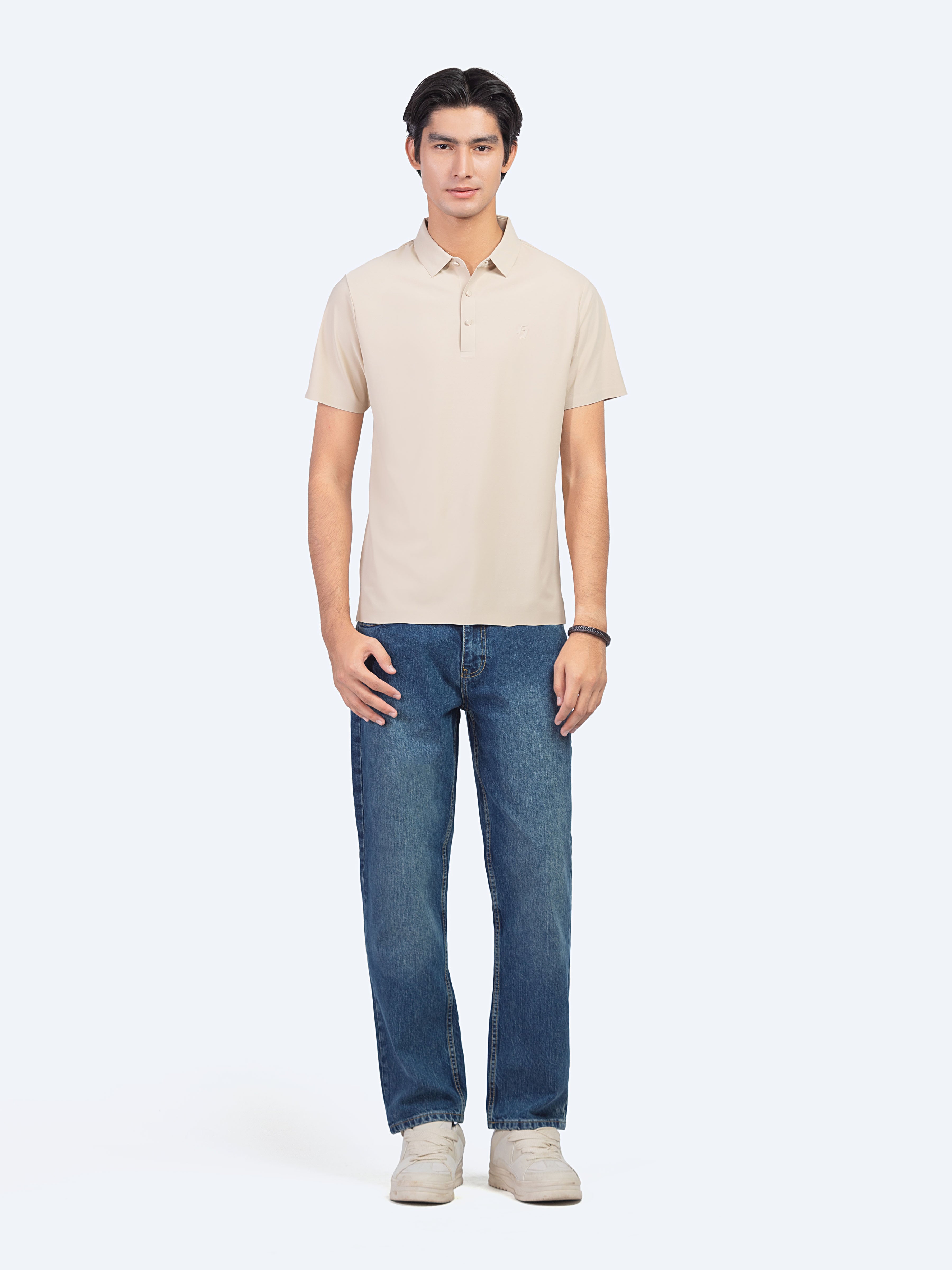 Nylon Textured Polo - FMTCP5-088