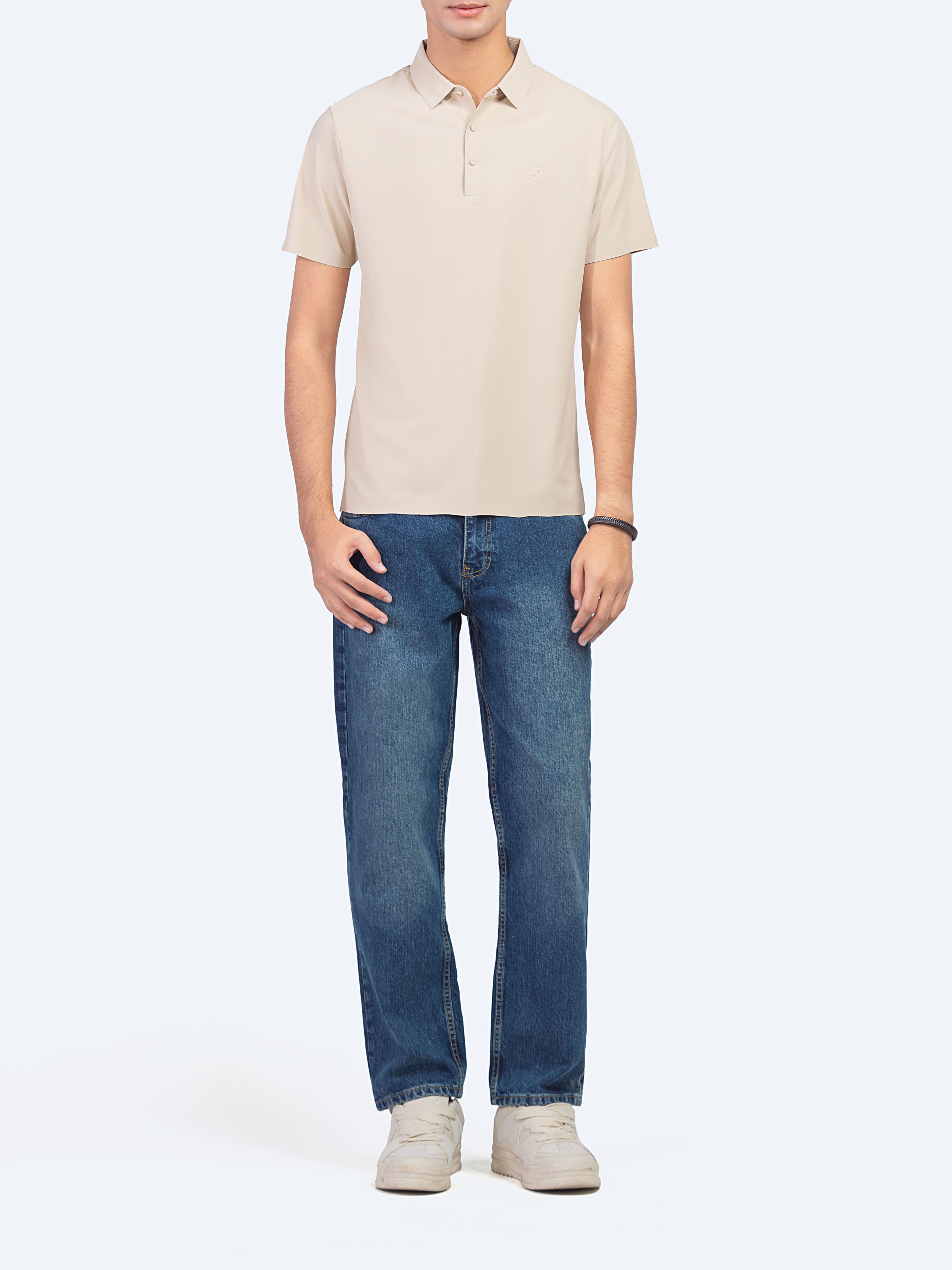 Nylon Textured Polo - FMTCP5-088