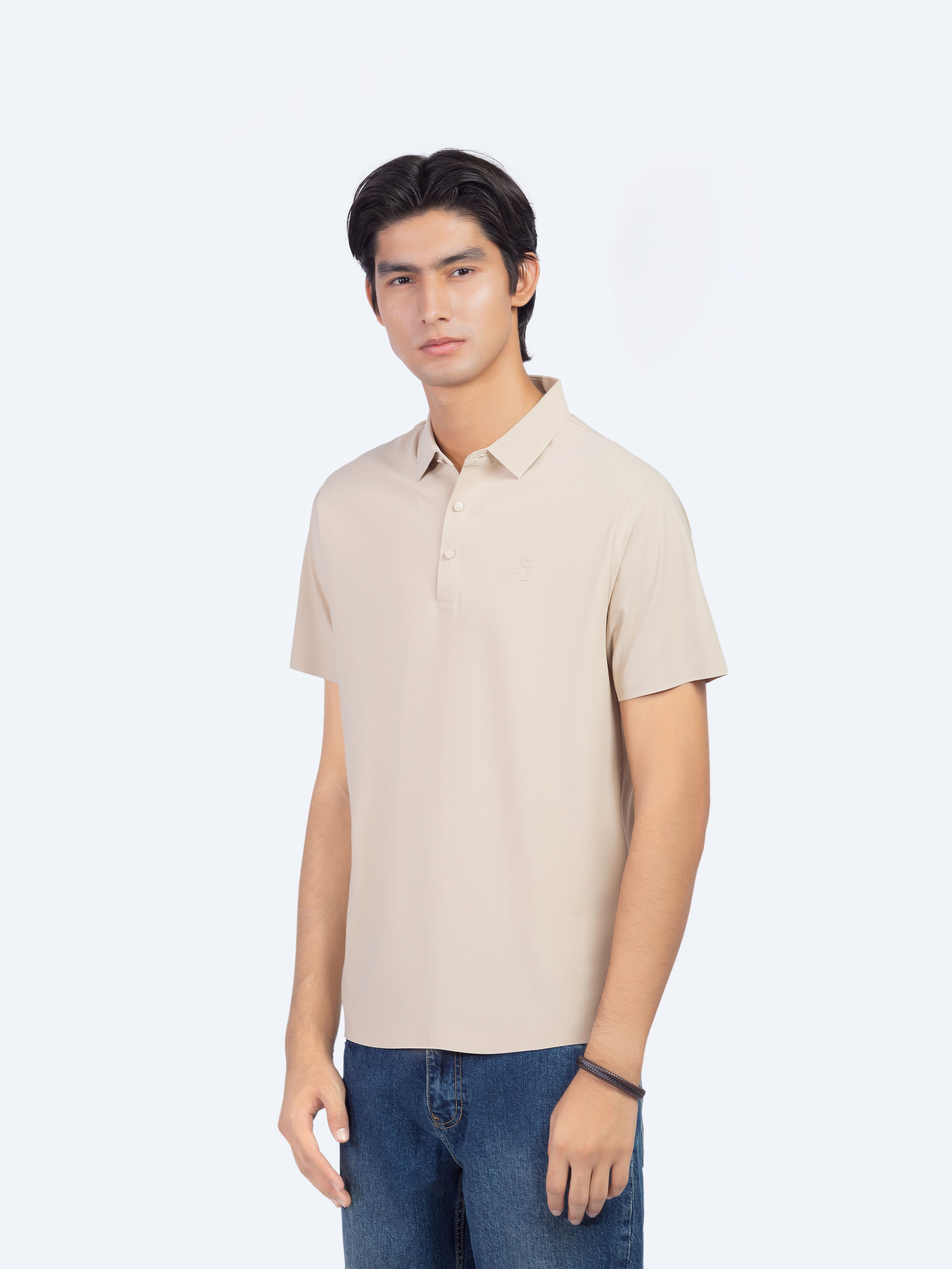 Nylon Textured Polo - FMTCP5-088